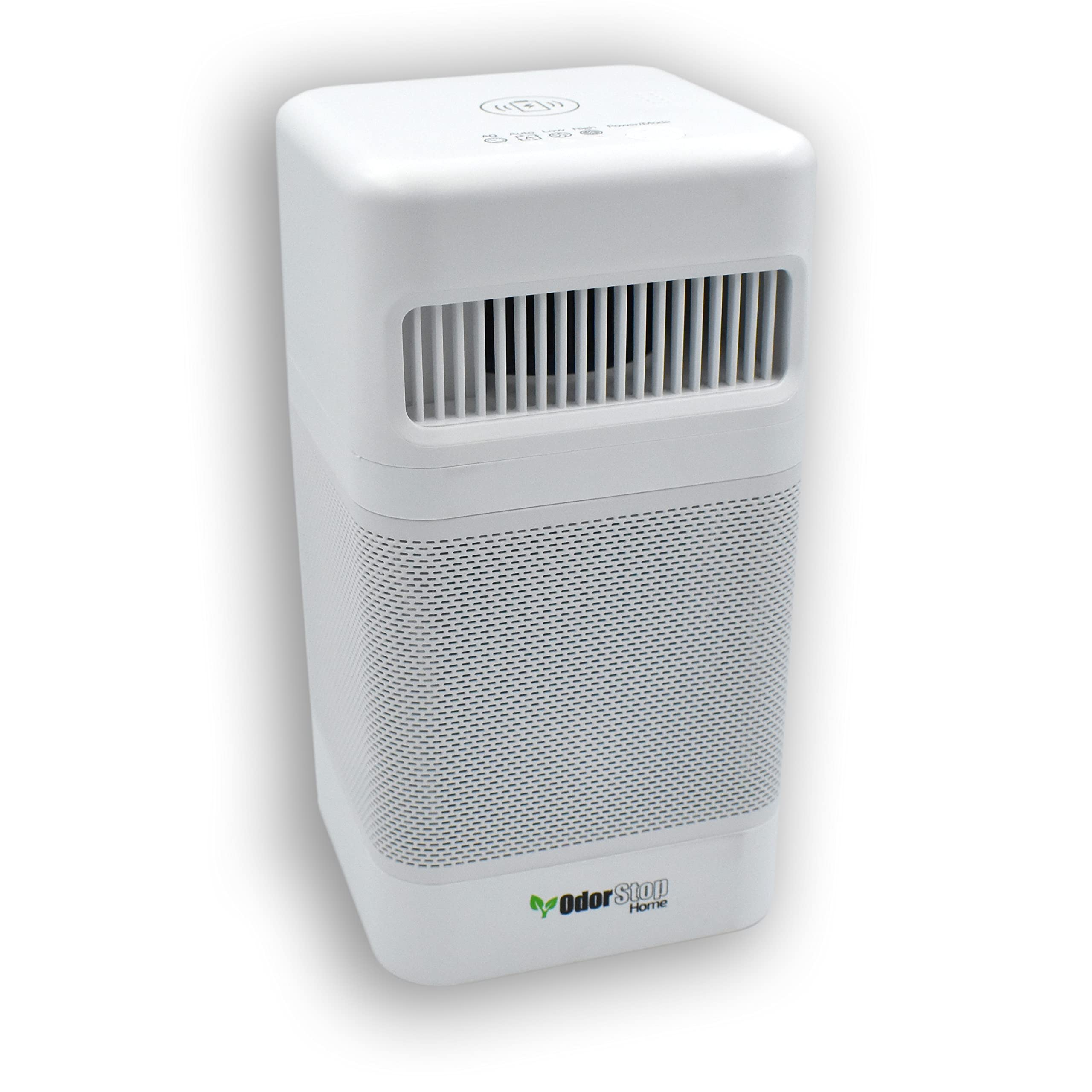 OdorStop OSAP2W HEPA Air Purifier for Home & Office - Covers 300 sq ft, USB Charger, White - Perfect for Bedrooms, Living Rooms & Small Spaces