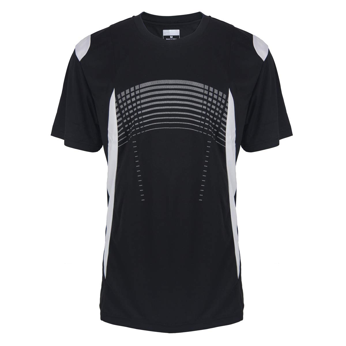 LeeHanTon Men's Running Shirt - Moisture Wicking Polyester Athletic T-Shirt for Workout & Training - Breathable Short Sleeve Activewear Tee - Perfect for Gym, Jogging & Outdoor Sports