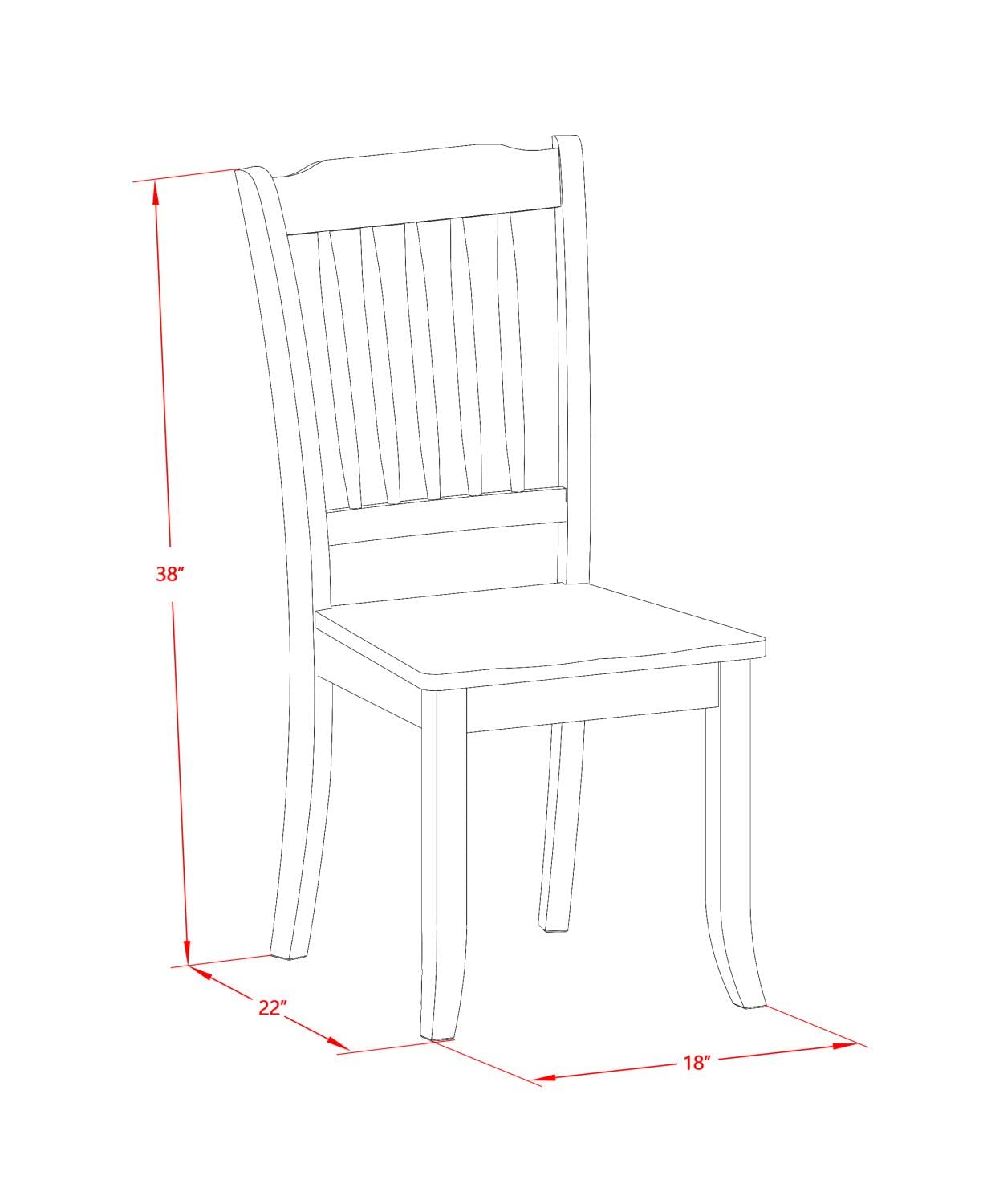 East West Furniture OXDA3-LWH-W 3-Piece White Linen Dining Set - 36x36 Inch Square Wood Table & 2 Chairs - Perfect for Small Kitchen, Breakfast Nook or Apartment Dining Area