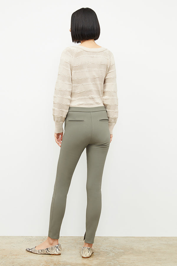Skinny Foster PowerStretch Pants in Thyme - Comfortable & Stretchy Women's Activewear for Yoga, Running & Outdoor Adventures