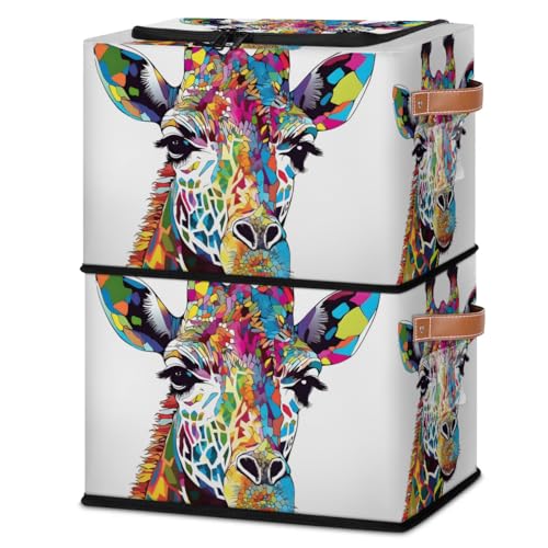 Giraffe Pattern Colorful