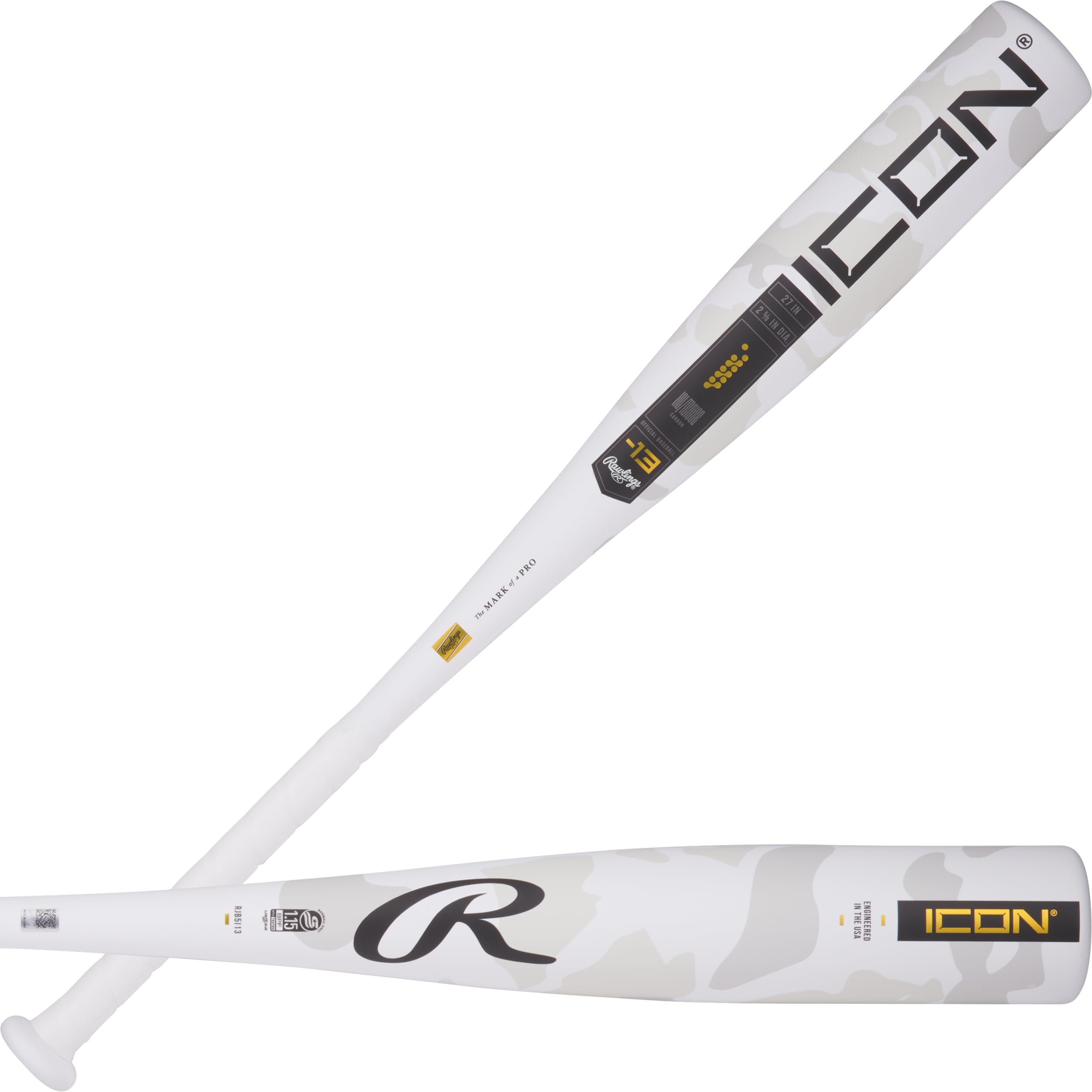 Rawlings 2025 ICON USSSA Baseball Bat -13 Drop, 2 5/8