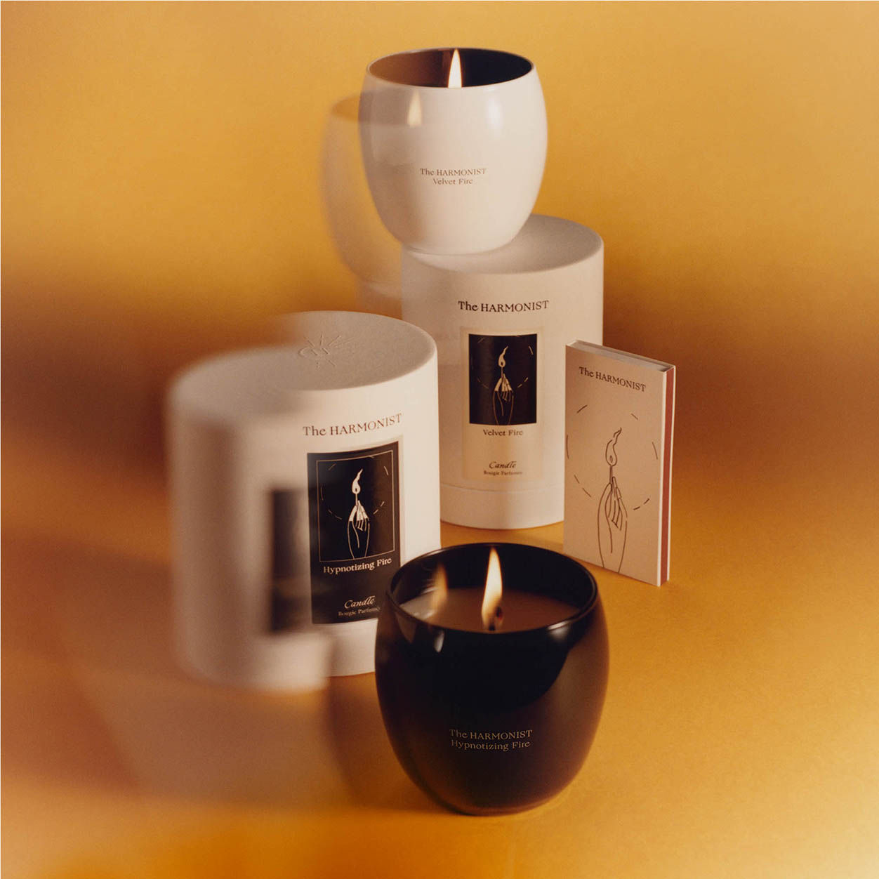 Hypnotizing Fire Candle - Decorative Flameless LED Candle for Home, Wedding & Romantic Dinner Ambiance