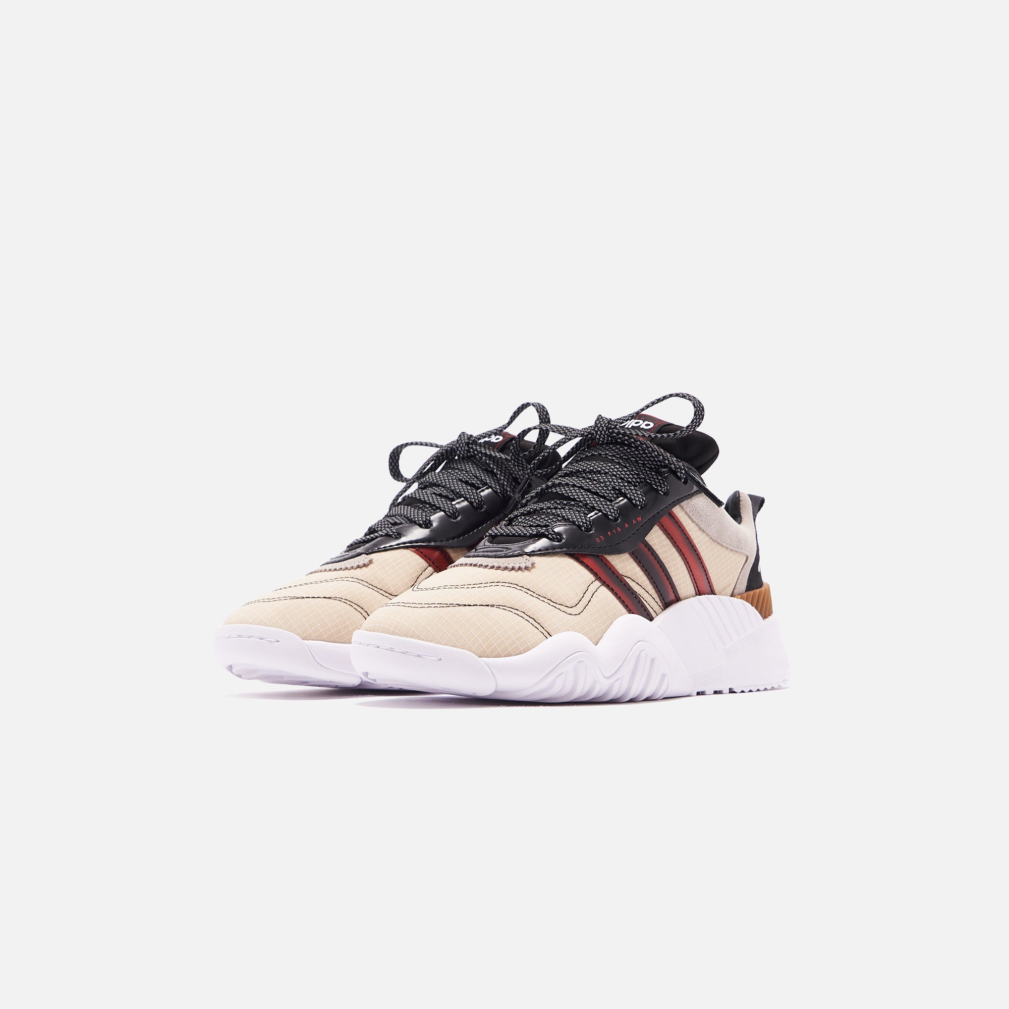 adidas by Alexander Wang Turnout Trainer Sneakers - Core Black & Light Brown | Stylish Running & Casual Wear for Men & Women
