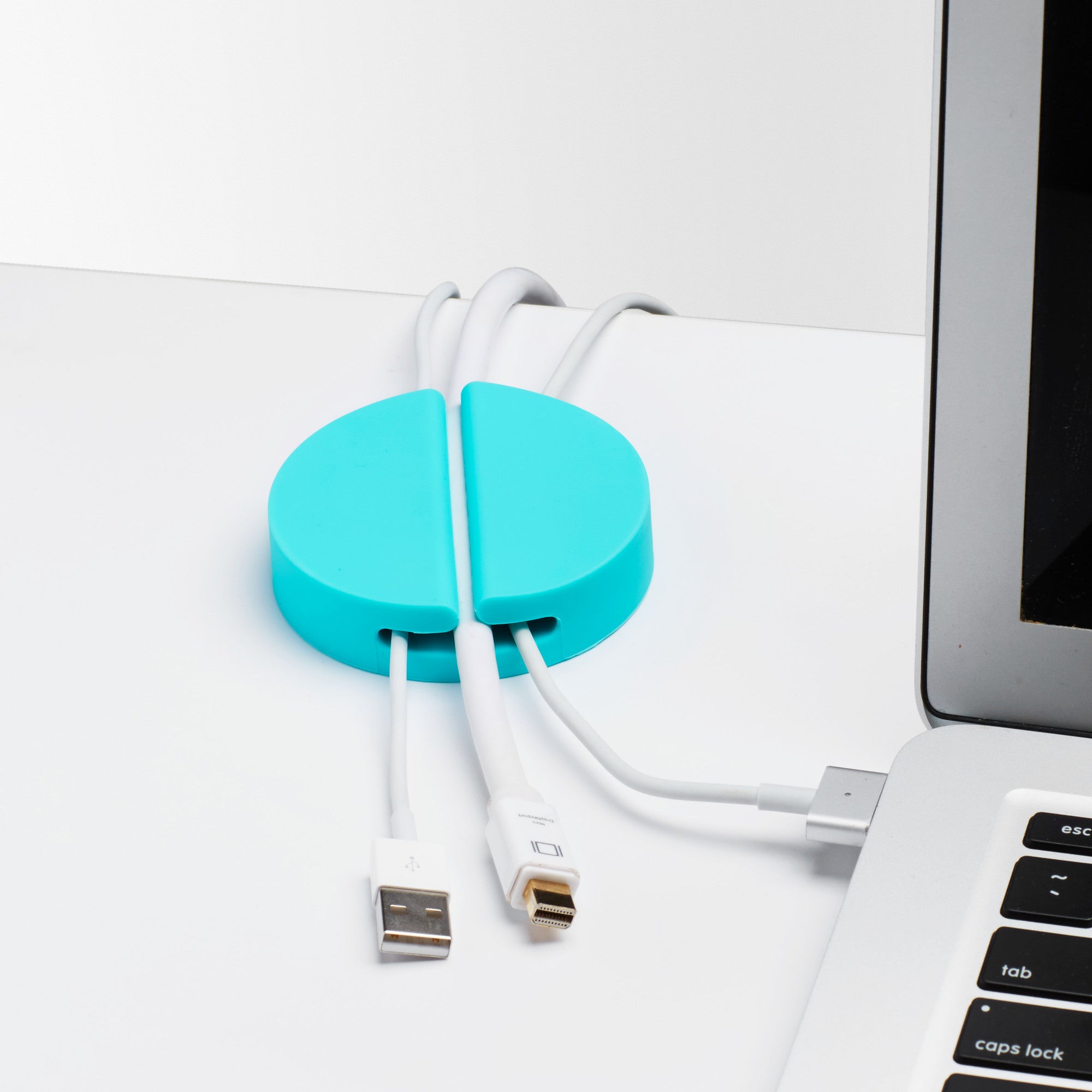 Jumbo Cable Catcher - Heavy Duty Cable Organizer for Home & Office - Perfect for Managing Cords, Wires, and Chargers - Ideal for Desk, TV, and Computer Setup