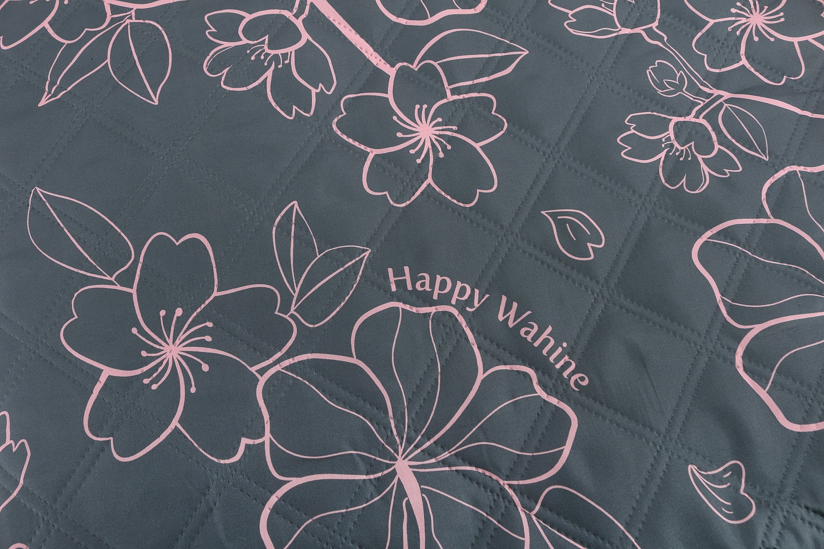 Premium Waterproof Beach Mat - Soft & Sand-Free Sakura Grey Design for Picnics, Camping, and Outdoor Relaxation
