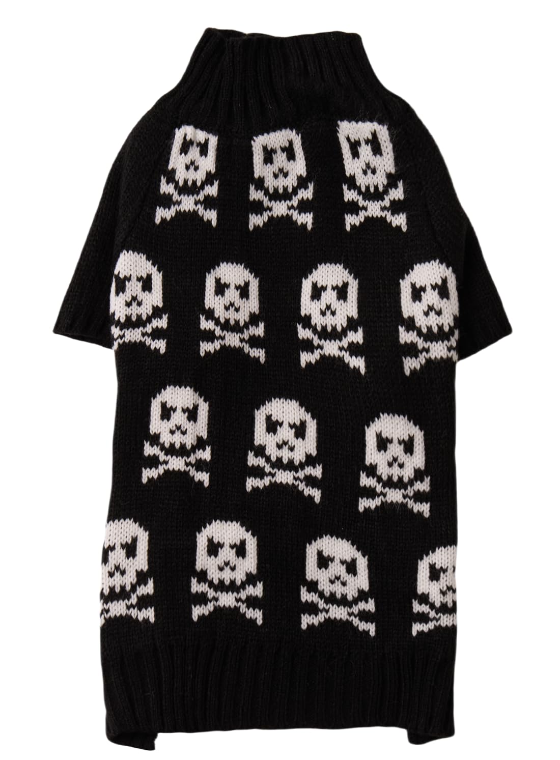 Lanyarco Skull Dog Sweater - Halloween Pet Costume for Medium & Large Dogs, X-Large (XL) 19