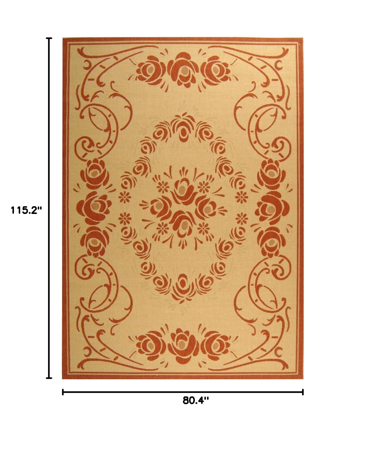 SAFAVIEH Courtyard Collection 6'7