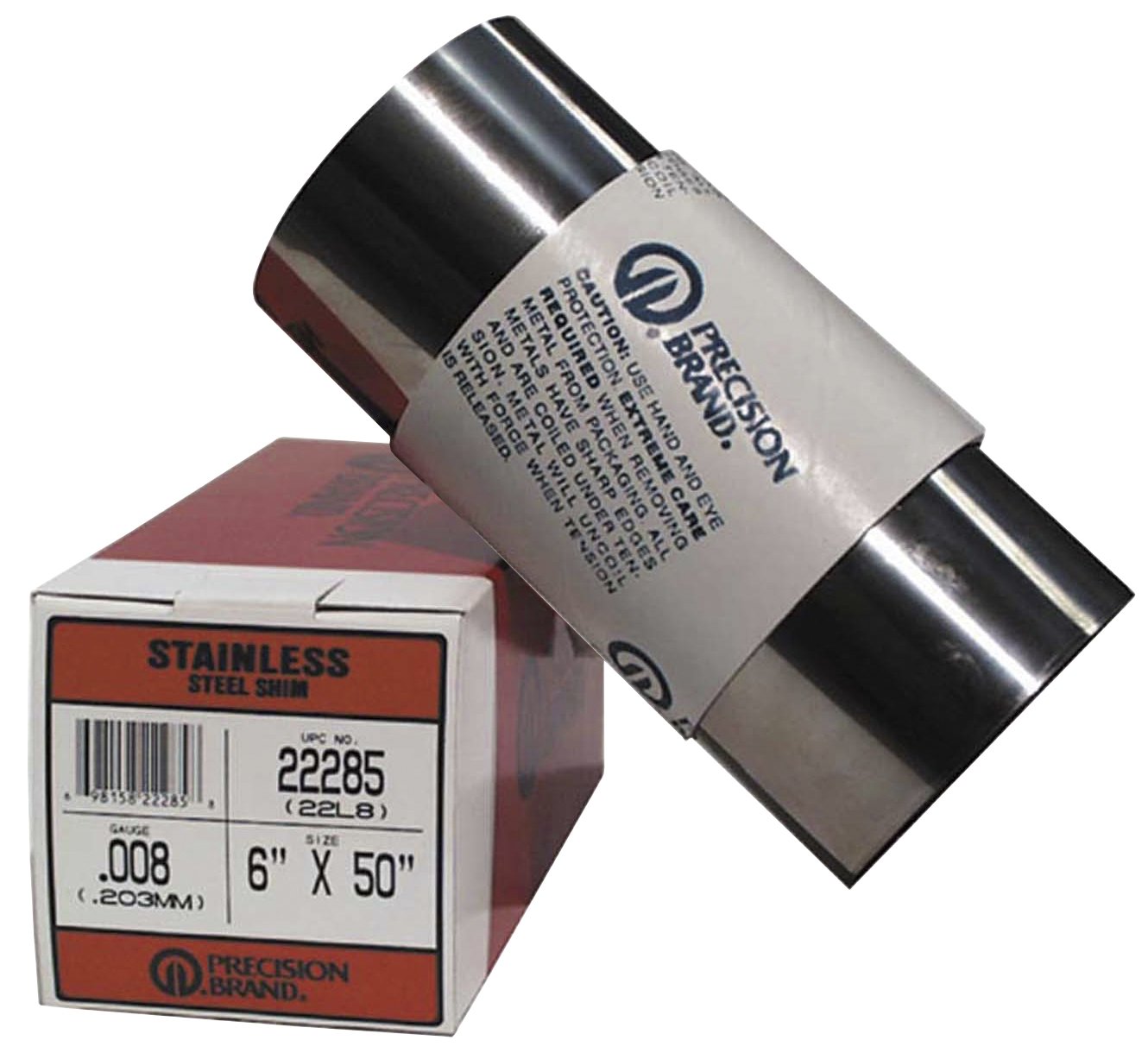 302 Stainless Steel Shim Stock - 0.30mm Thickness, 1.25m Width & Length, Hard Temper, ASTM A666, Unpolished Finish for Precision Engineering & Machinery Applications