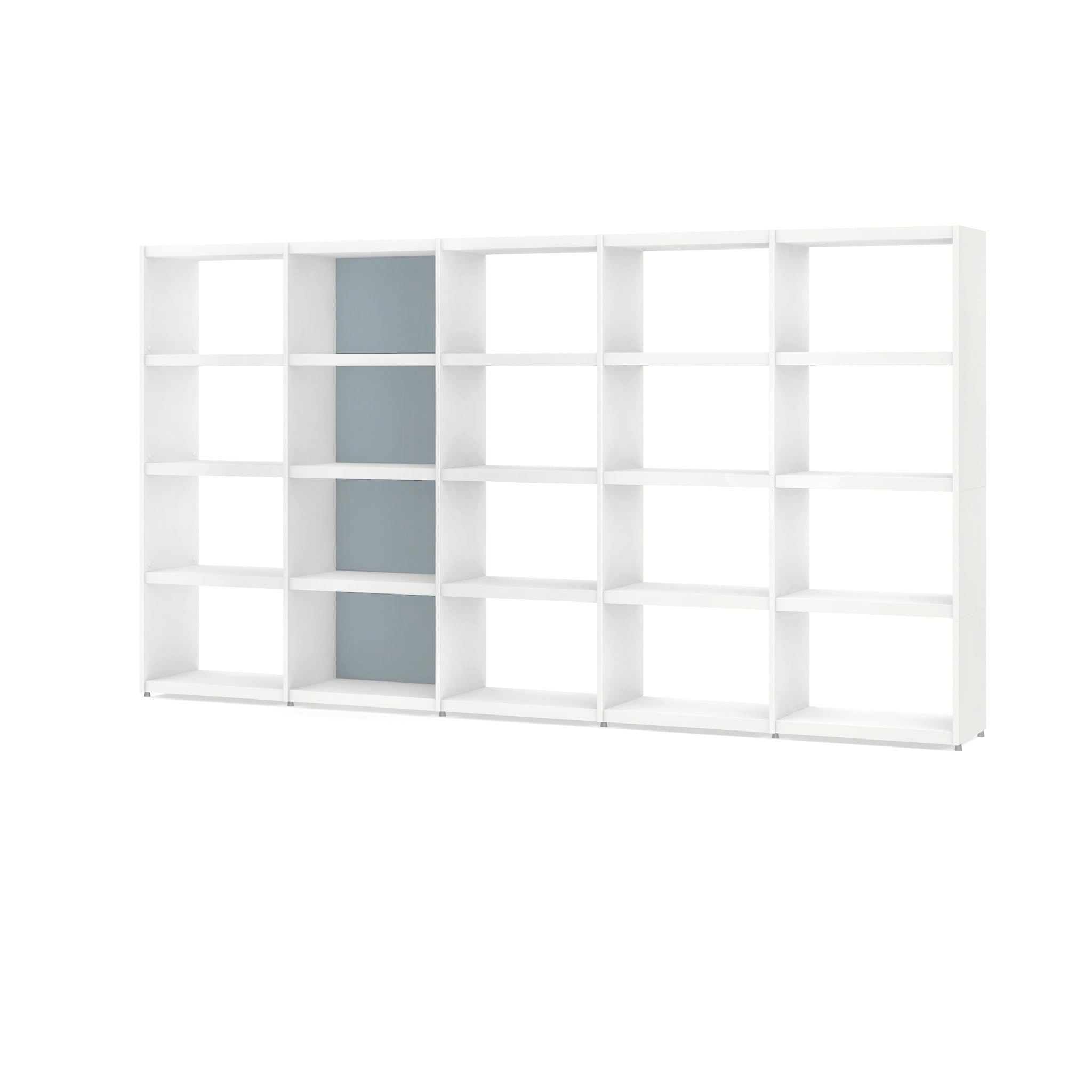 YOMO Modular Bookshelf 5x4 - Customizable Storage Shelf for Home & Office - Perfect for Living Room, Bedroom, or Study Organization