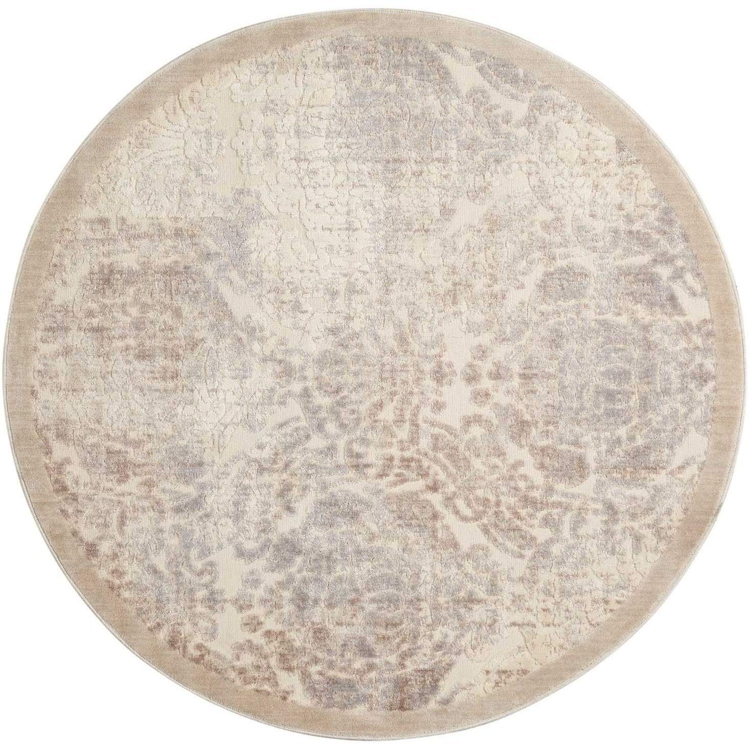 Nourison Graphic Illusions Vintage Ivory 7'9