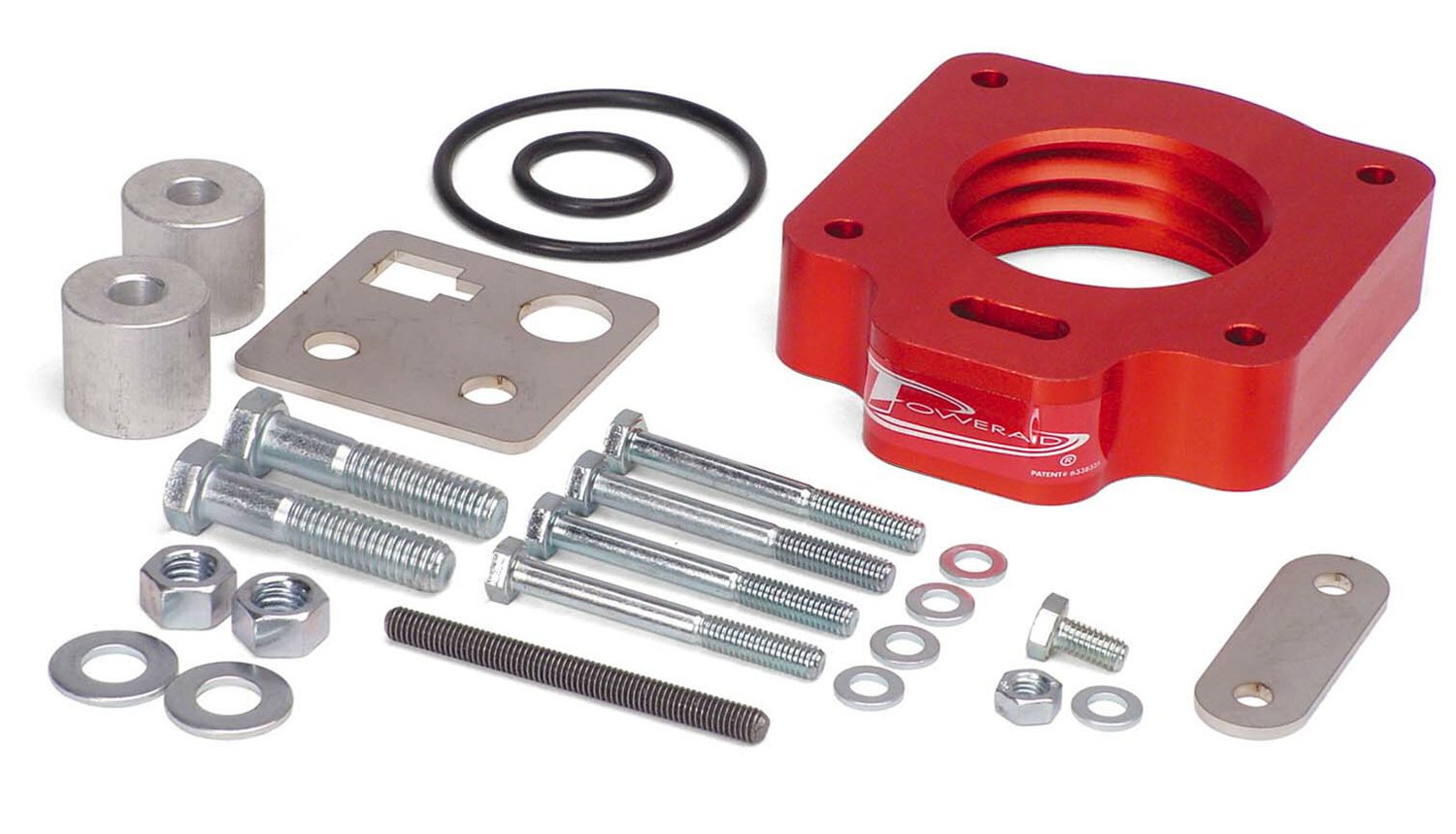 Airaid 400-516 PowerAid Throttle Body Spacer for Improved Engine Performance – Perfect for Off-Roading & Truck Upgrades