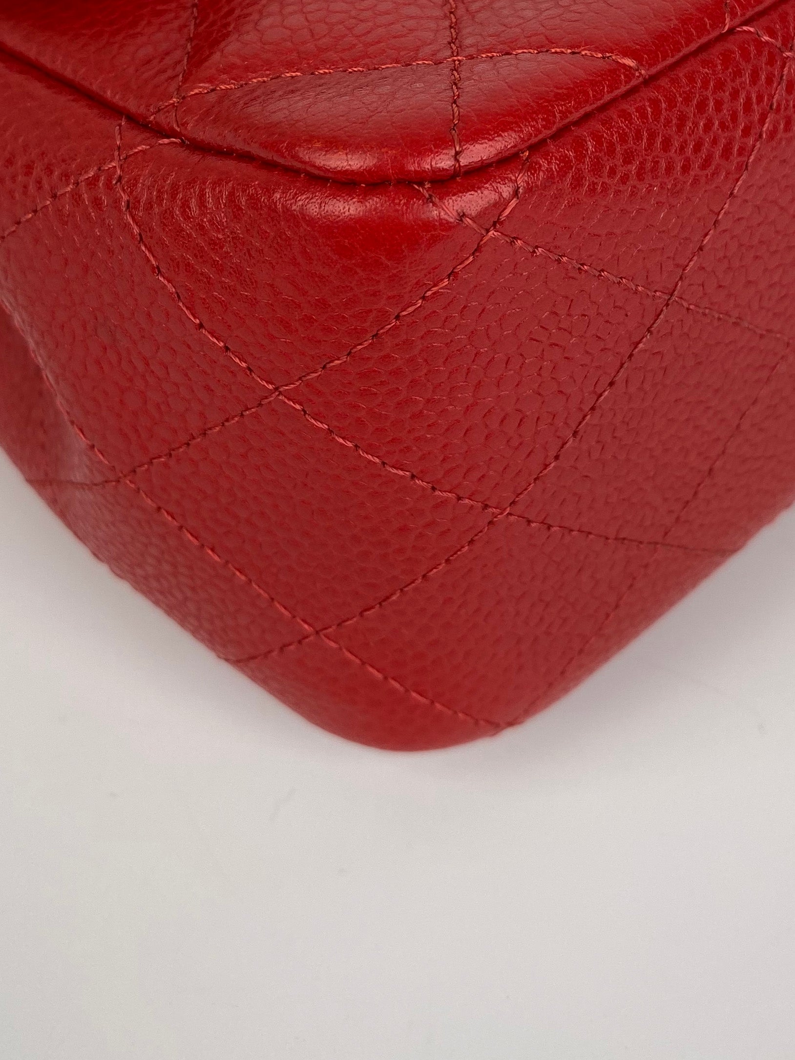 Chanel Mini Red Square Flap Bag - Luxury Crossbody Purse for Women | Perfect for Date Night, Parties & Special Occasions