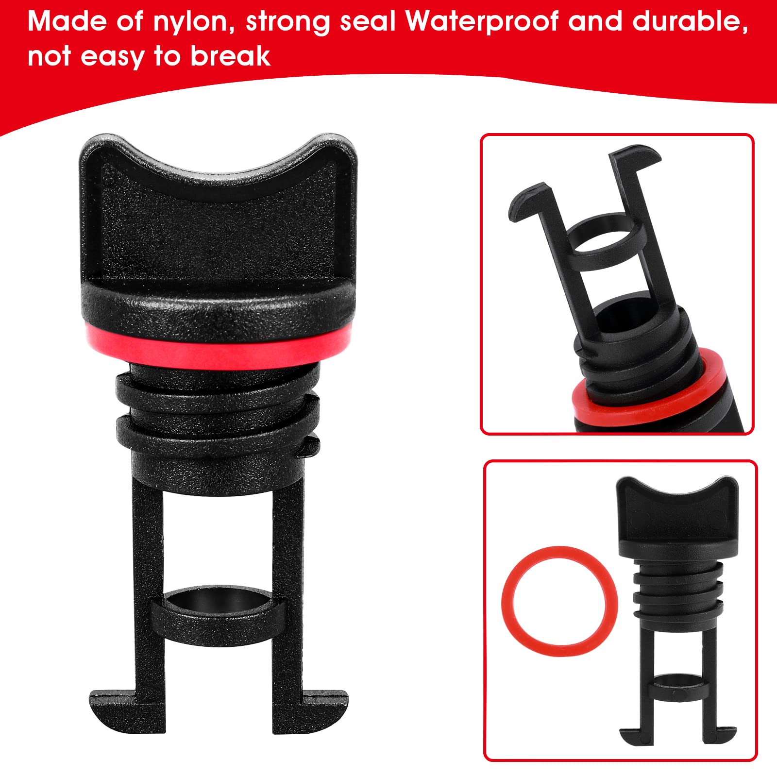 8pcs Kayak Drain Plugs - Scupper Plugs for Kayak, Canoe & Boat