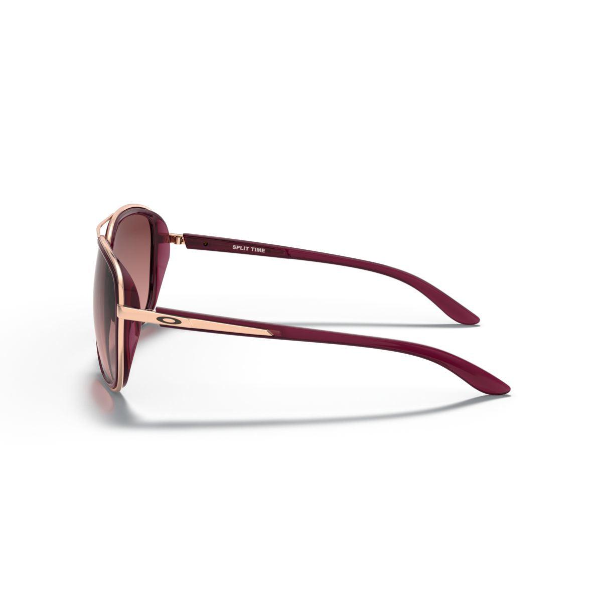 Oakley Split Time Sunglasses - Crystal Raspberry/G40 Black Gradient Lens - 0OO4129 412902 - Perfect for Running, Cycling & Outdoor Sports