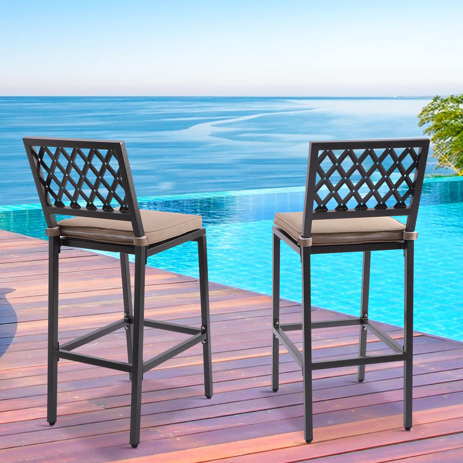 **Metal Bar Stools for Dining - 29