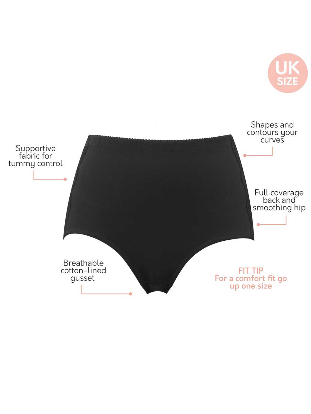 Parfait Elissa High Waist Shapewear Panty - Tummy Control Underwear for Women | Perfect for Everyday Wear, Workout & Special Occasions