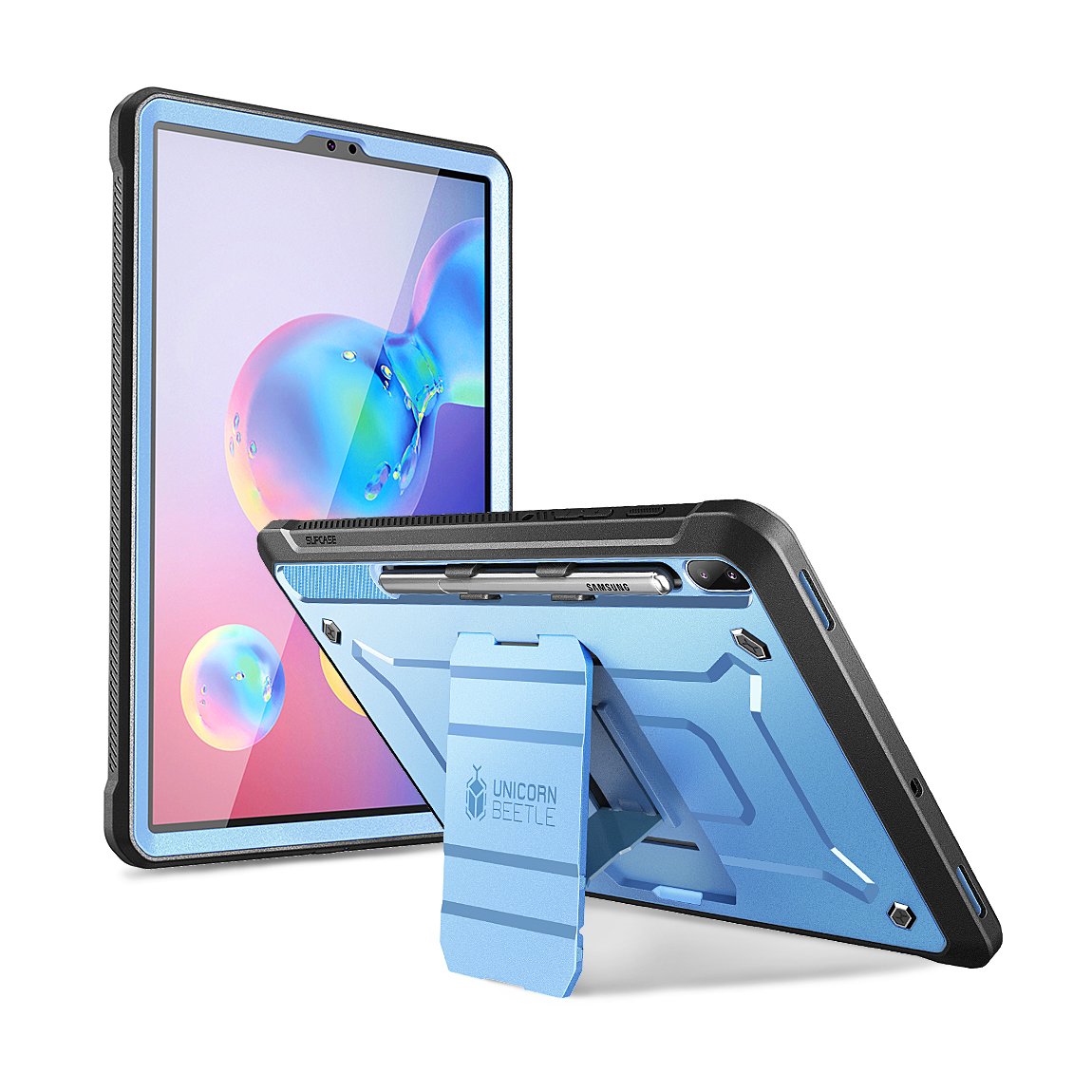 Samsung Galaxy Tab S6 (2019) Shockproof Rugged Case - Unicorn Beetle Pro Series | Heavy Duty Protection with Built-in Screen Protector | Perfect for Construction, Outdoor Adventures & Travel