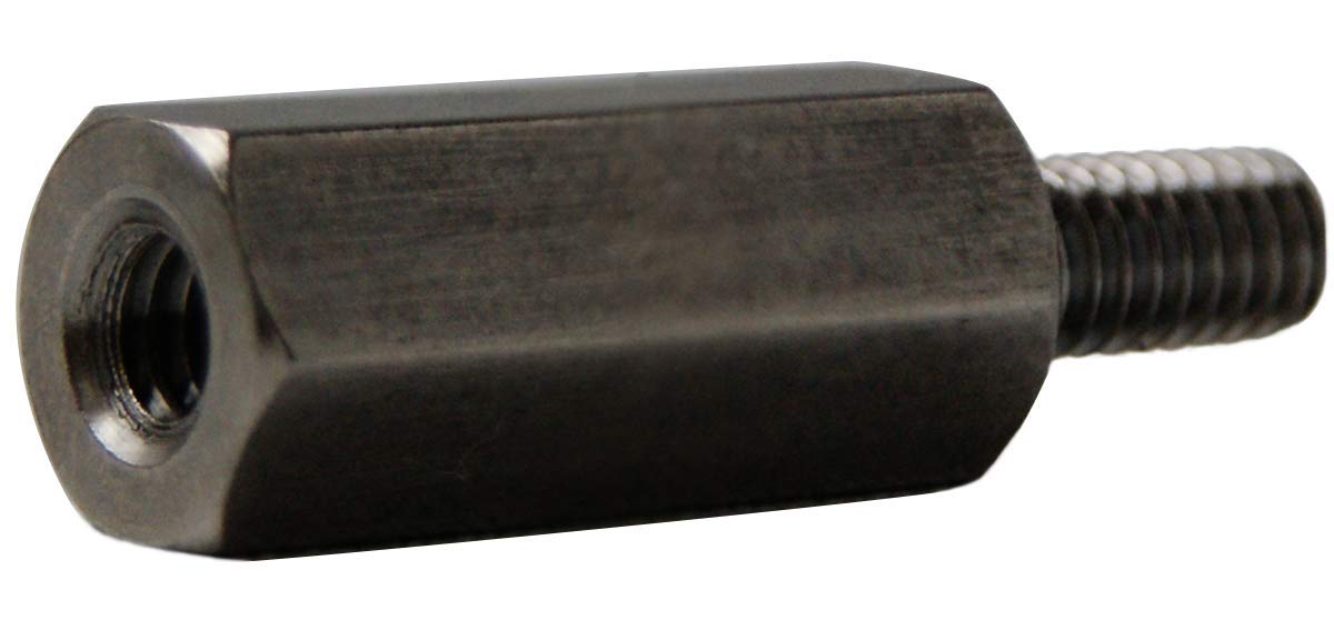 18-8 Stainless Steel Hex Standoff 10-32 Thread (Pack of 5) - for Electronics & Machinery