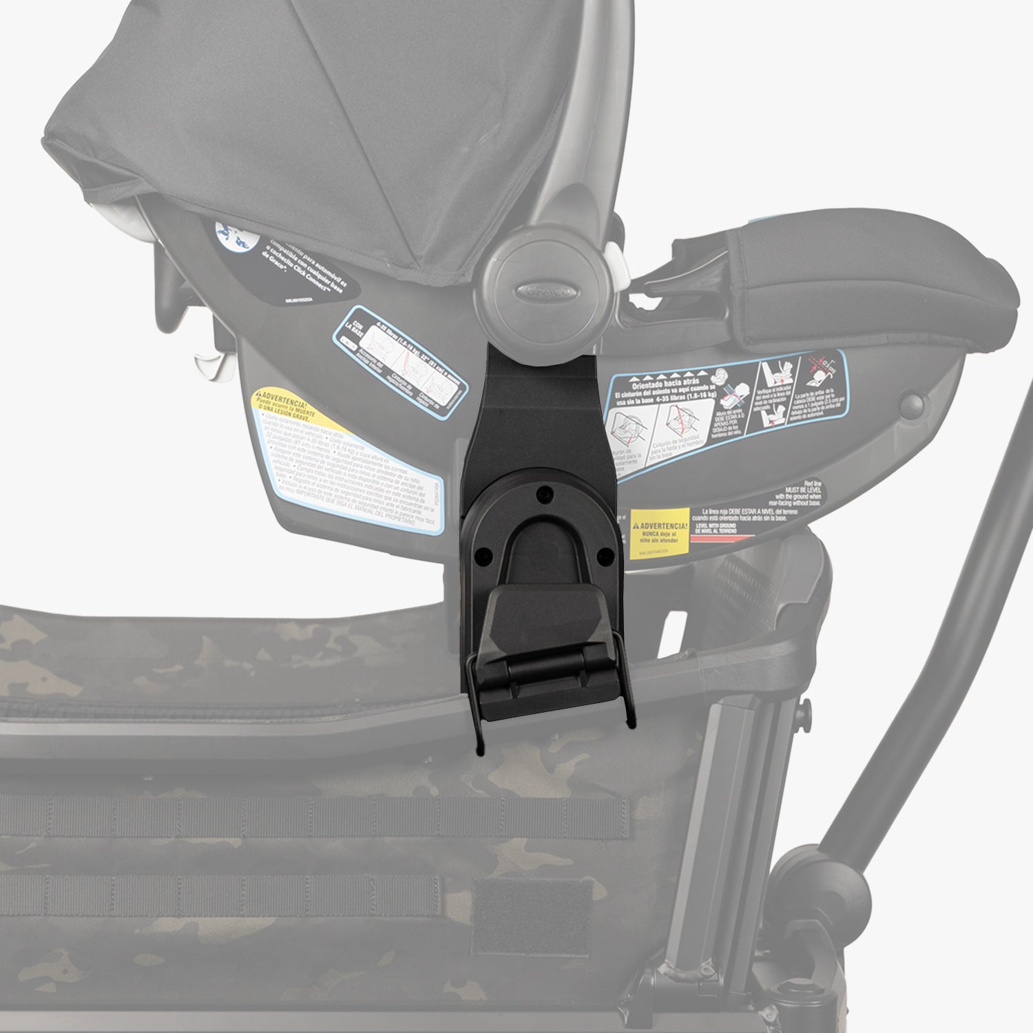 Graco Cruiser XL Car Seat Adapter - Universal Stroller Connector for Safe & Easy Travel | Perfect for Family Outings, Airports & Daily Commutes