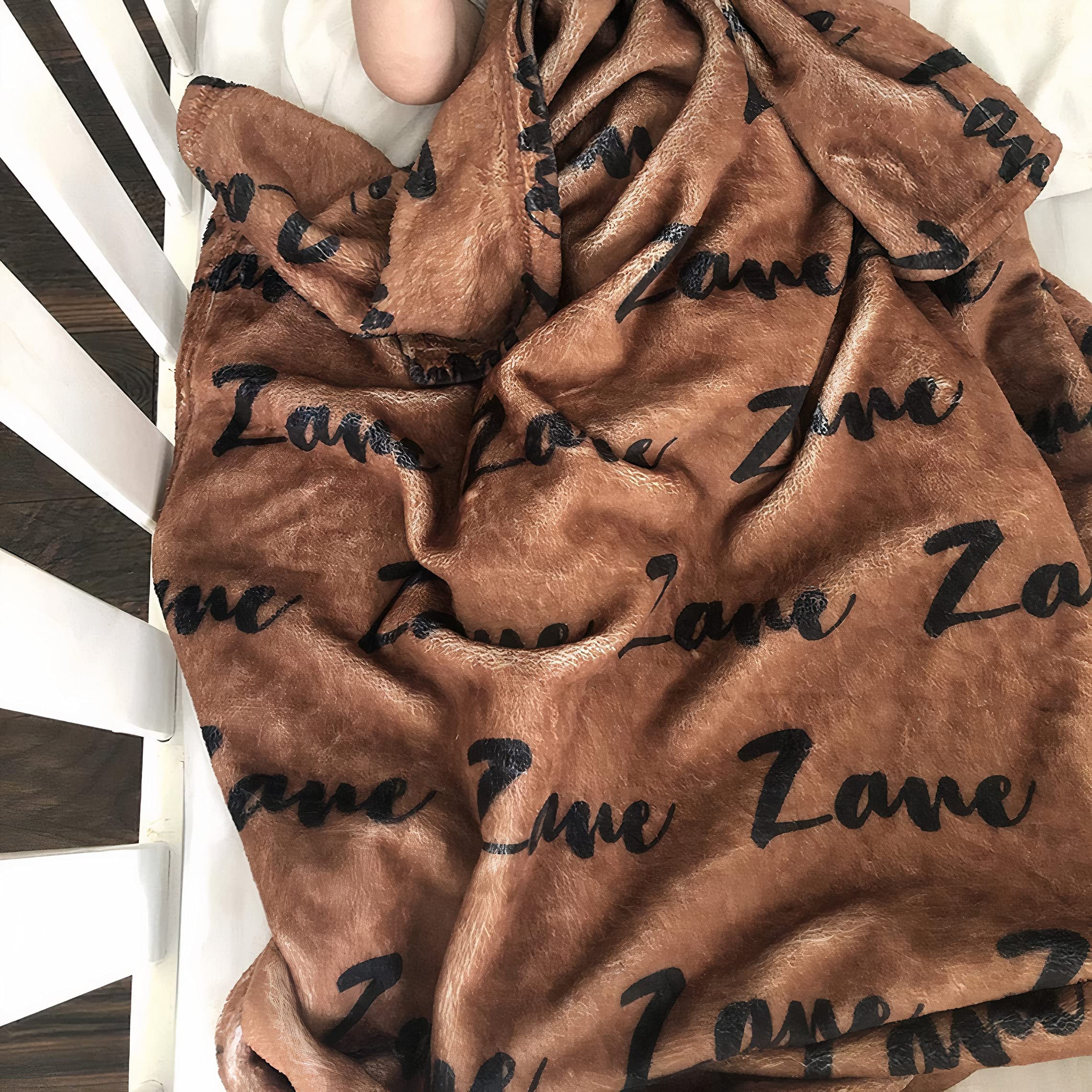 Personalized Baby Blankets for Newborns, Infants & Toddlers - Custom Name & Monogram Baby Blanket Gift for Boys & Girls - Perfect for Nursery, Christening & Special Occasions