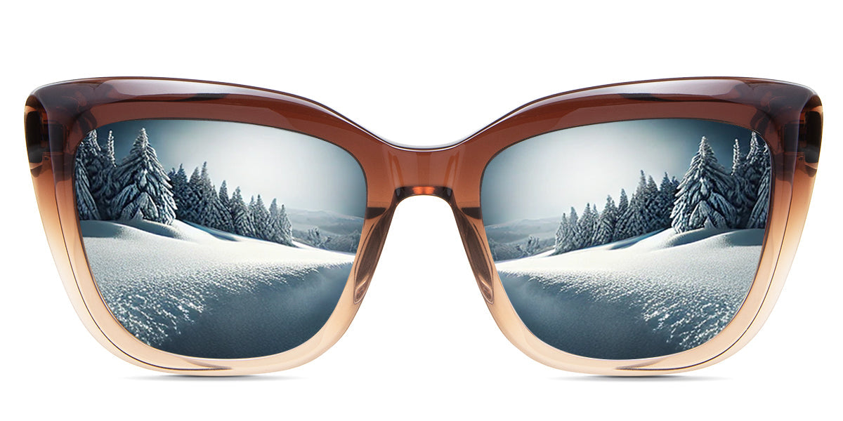 Lesa Women's Prescription Polarized Sunglasses - UV Protection, Stylish & Comfortable for Driving, Outdoor Activities & Fashion
