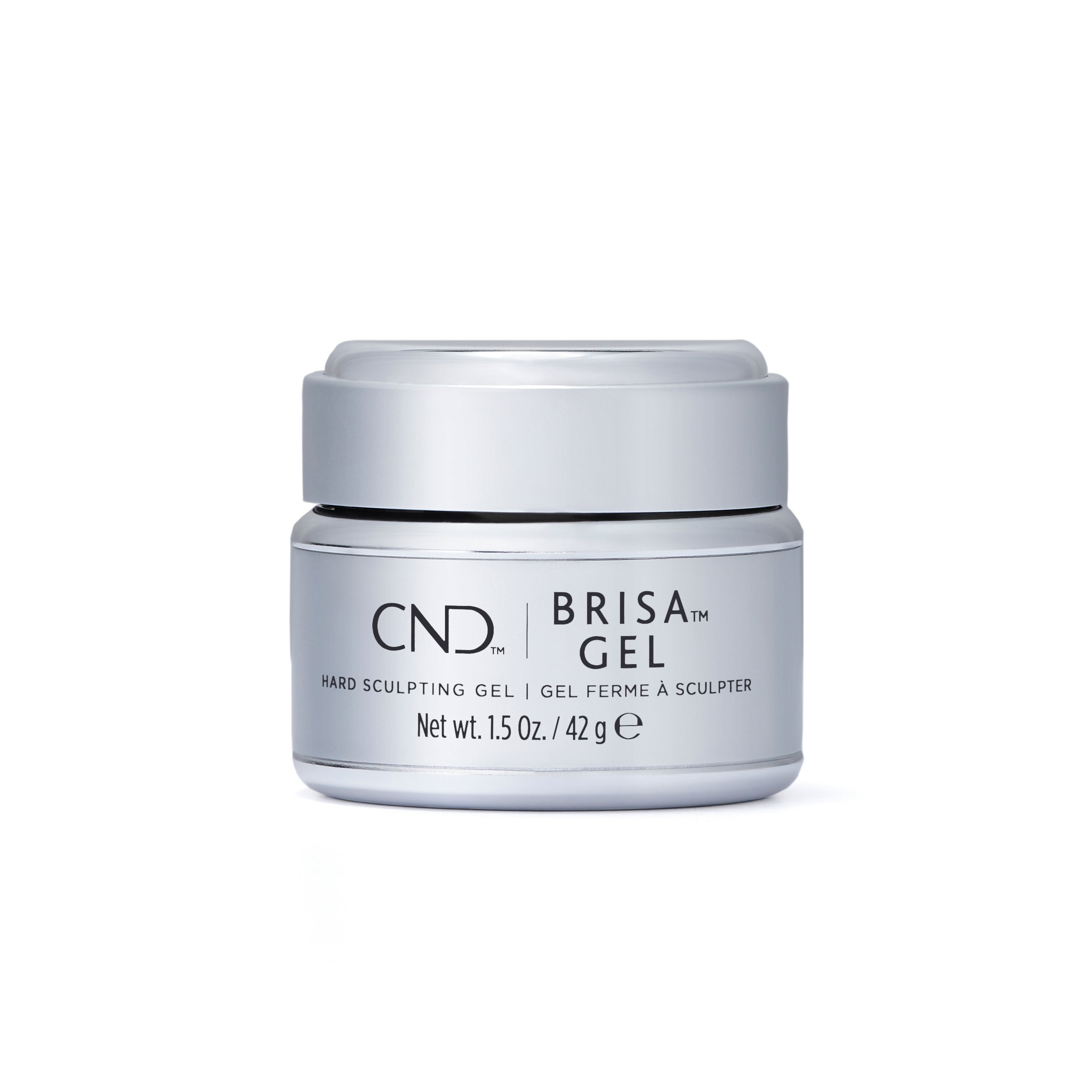CND Enhancements Brisa Sculpting Gel - Neutral Pink Opaque Nail Builder (1.5 oz) | Professional UV/LED Gel for Strong Nail Extensions & Sculpting - Perfect for Salon & Home Manicures