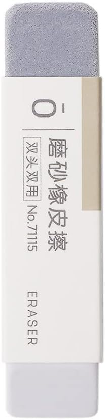 Premium Matte Ink Eraser Pen - Grey Frosted Ballpoint & Fountain Pen Eraser for Office, School & Stationery Supplies | Perfect for Writing, Note-Taking & Document Correction