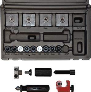 Professional Inline Flaring Tool Kit for Automotive Brake Lines - Perfect for DIY Car Repairs and Hydraulic System Maintenance