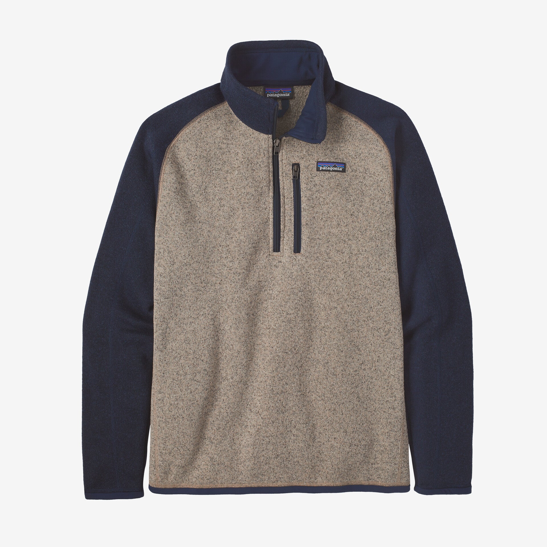Men's Better Sweater® 1/4 Zip Fleece Jacket - Lightweight Warm Pullover for Hiking & Outdoor Activities (Style 25523)