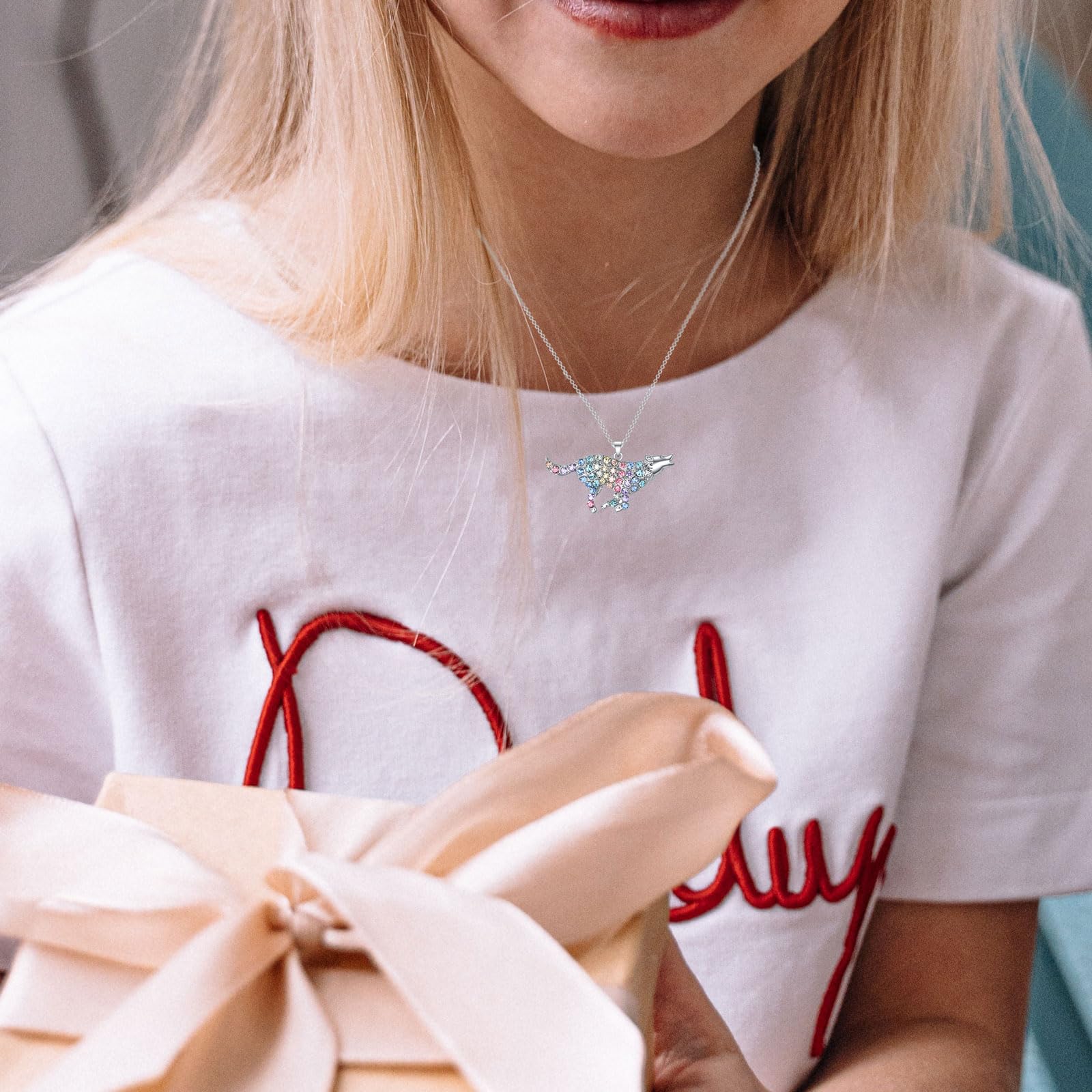 Elegant Animal Necklace for Women & Girls - Horse, Wolf, Hummingbird & Fox Pendant Jewelry | Perfect Valentine's Day, Birthday, Christmas & Back to School Gift | Ideal for Everyday Wear, Special Occasions & Fashion Accessories