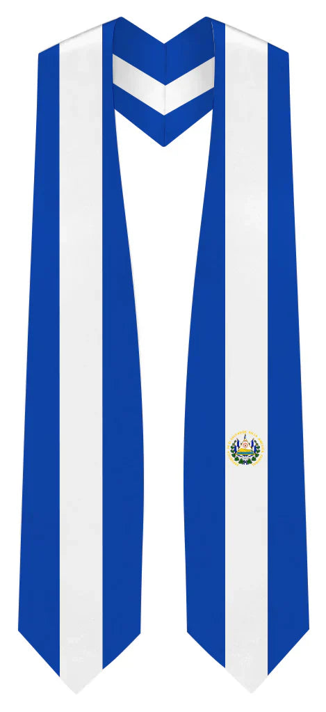 International Flag Graduation Stole - Multicolor Sash for Graduation Ceremony - Perfect for High School & College Commencement