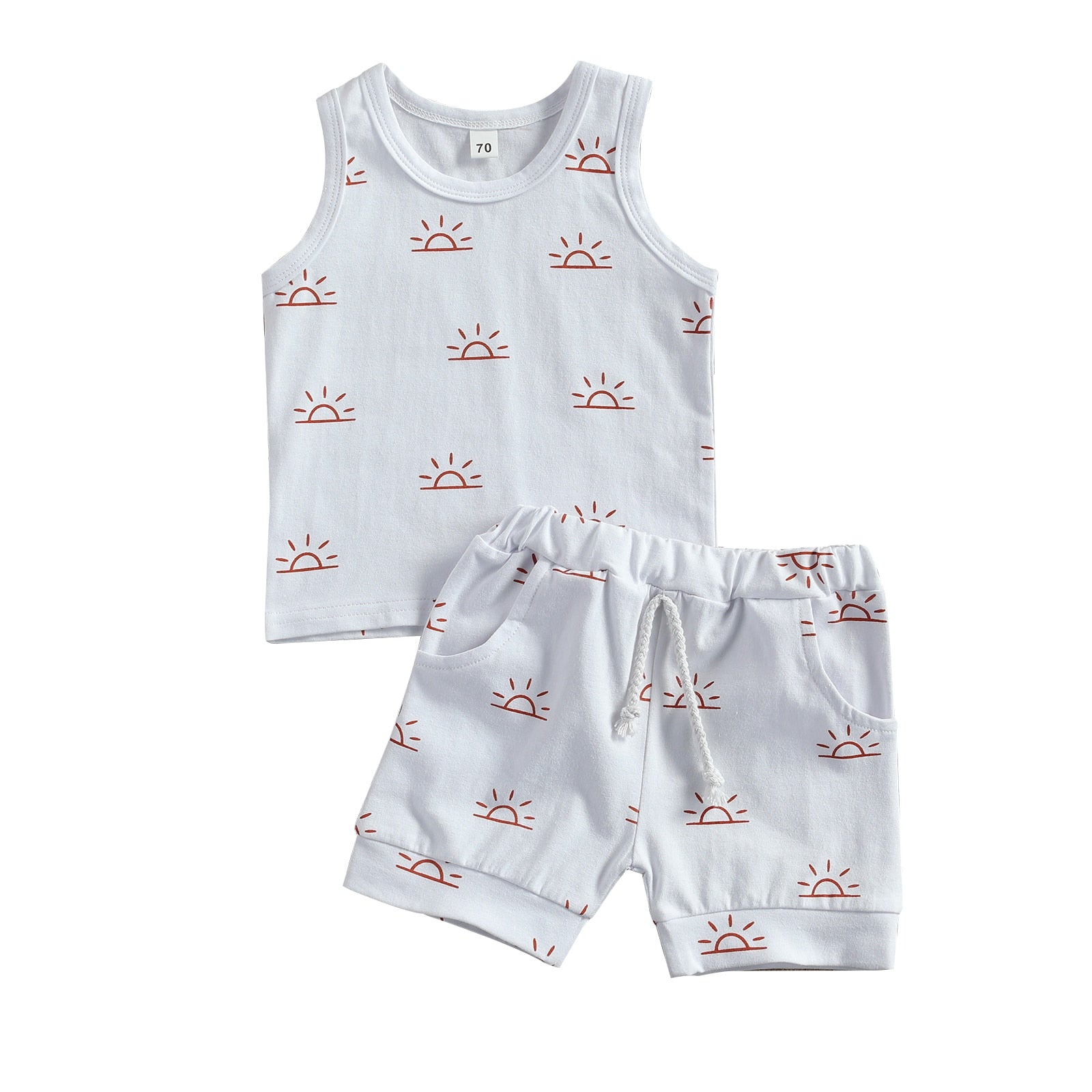 Playful Cotton Splash Kids' Set - Soft & Comfortable Toddler Swimwear for Beach & Pool Fun | UV Protection & Quick-Dry Fabric
