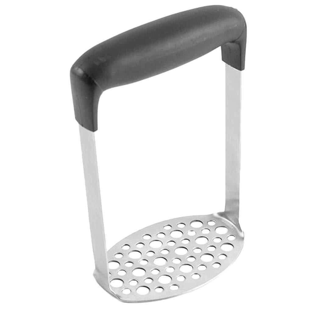 Stainless Steel Potato Masher & Press - Durable Kitchen Tool for Smooth Mashed Potatoes, Perfect for Home Cooking, Dining & Meal Prep