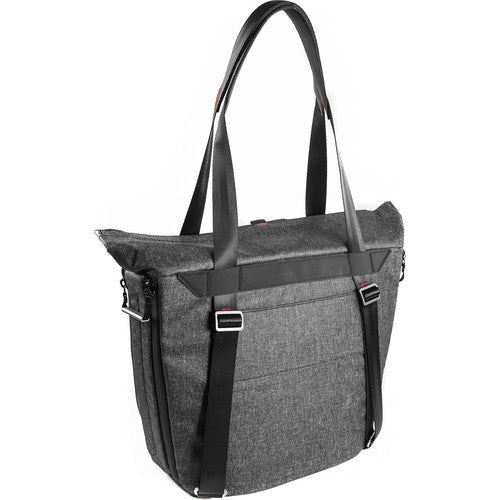 Peak Design Everyday Tote Bag - Waterproof & Durable Charcoal Gray Laptop Bag for Work, Travel & Commuting | Perfect for Professionals & Students