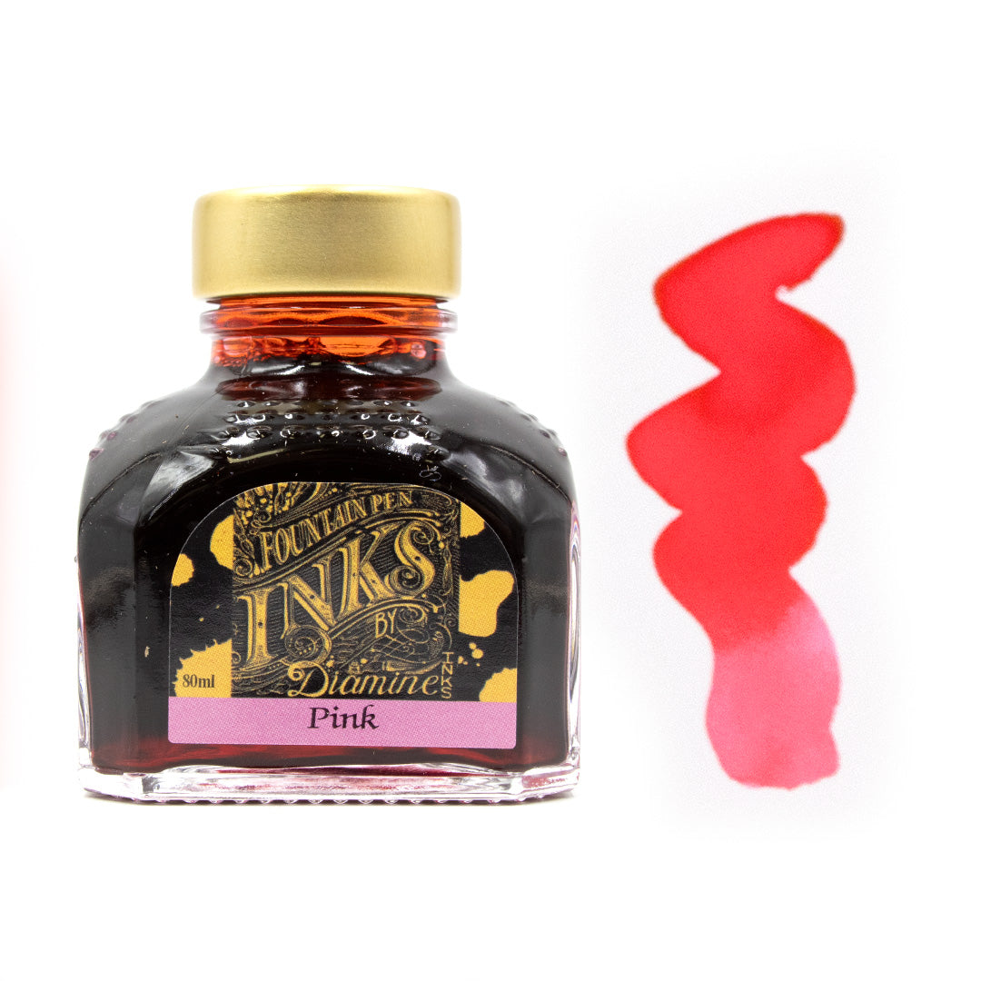 Premium Diamine Ink Bottle 80ml - Vibrant Fountain Pen Ink for Calligraphy, Journaling & Artistic Writing - Smooth Flow & Rich Colors
