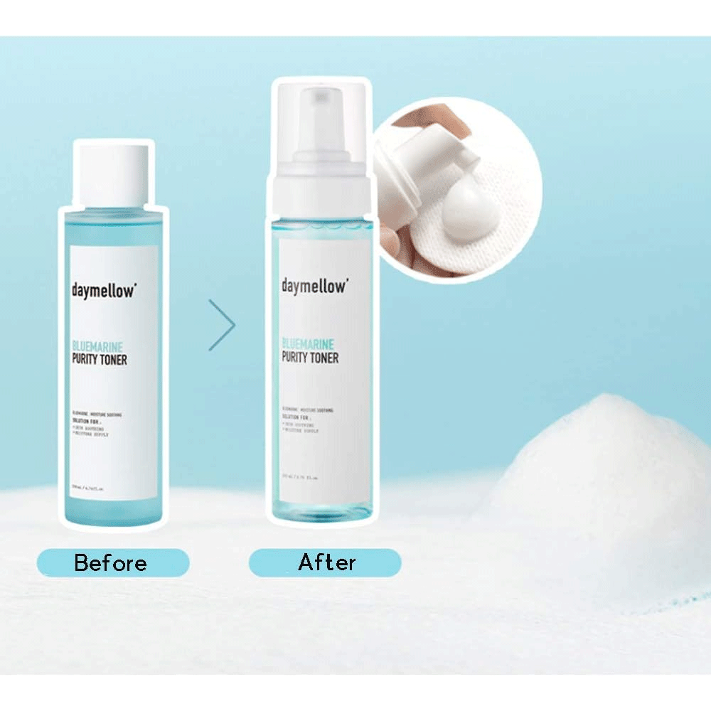 Daymellow Bluemarin Purity Toner 200ml - Hydrating Facial Toner for Glowing Skin | Perfect for Daily Skincare Routine & Post-Cleansing Refreshment