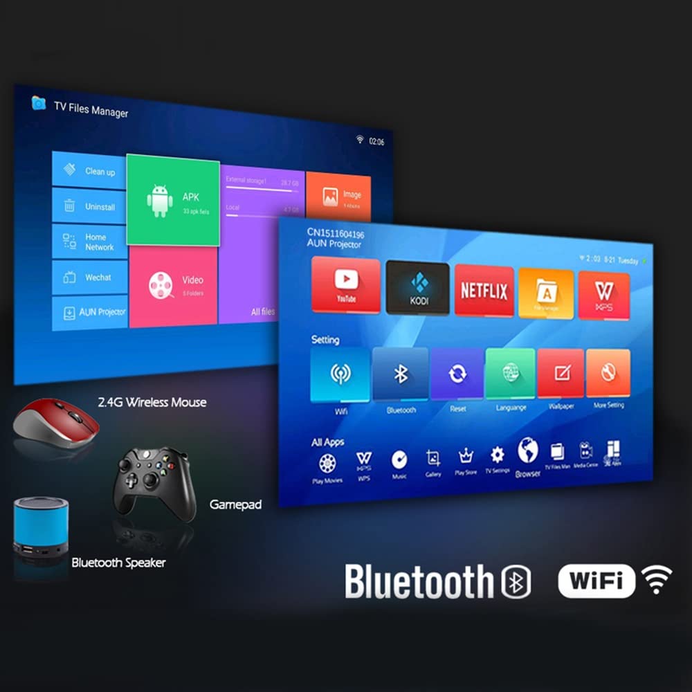 Android WiFi BT Projector - 85