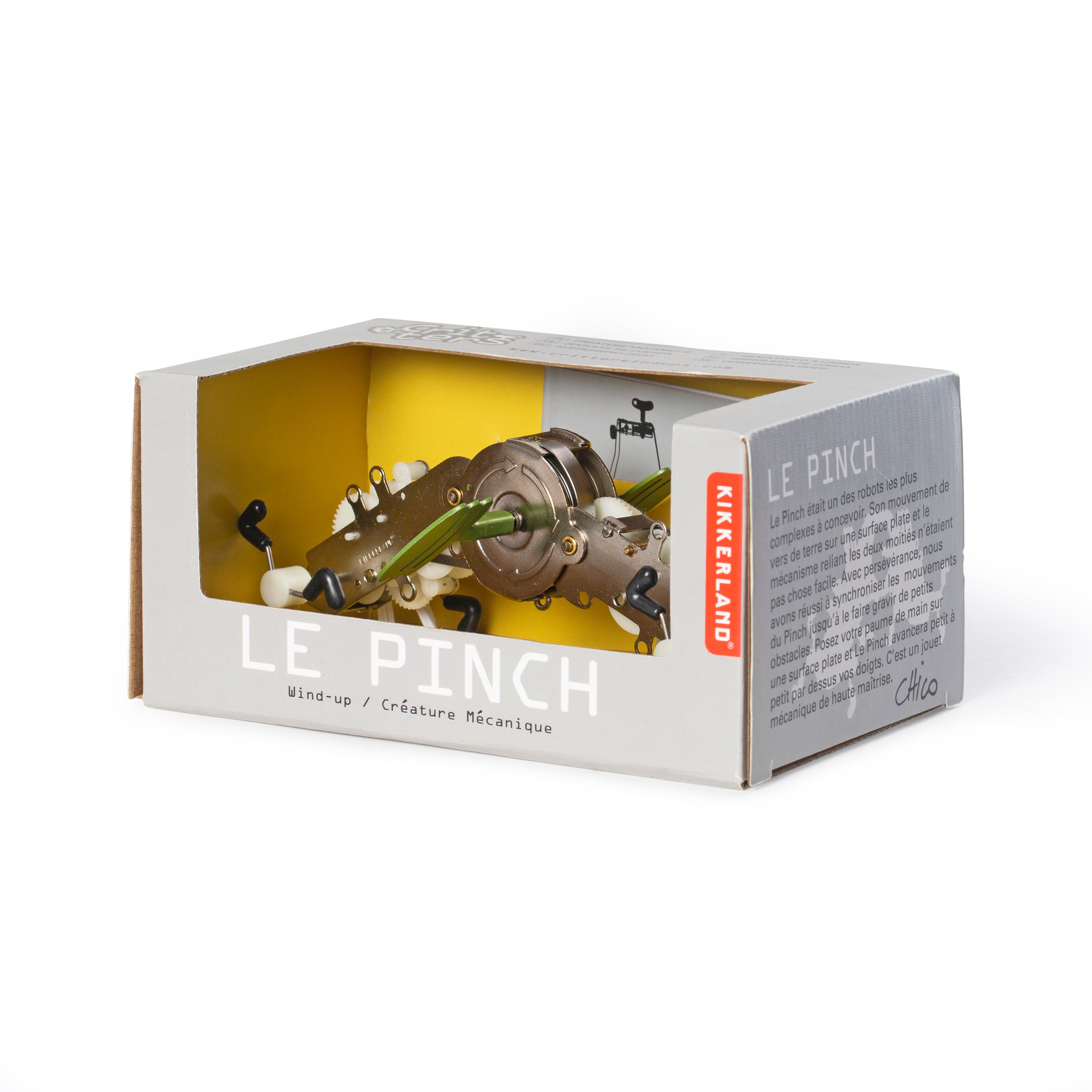Pinch Wind Up Toy - Fun & Interactive Hand Crank Mechanical Toy for Kids & Adults - Perfect for Stress Relief, Office Desk Decor, and Party Favors