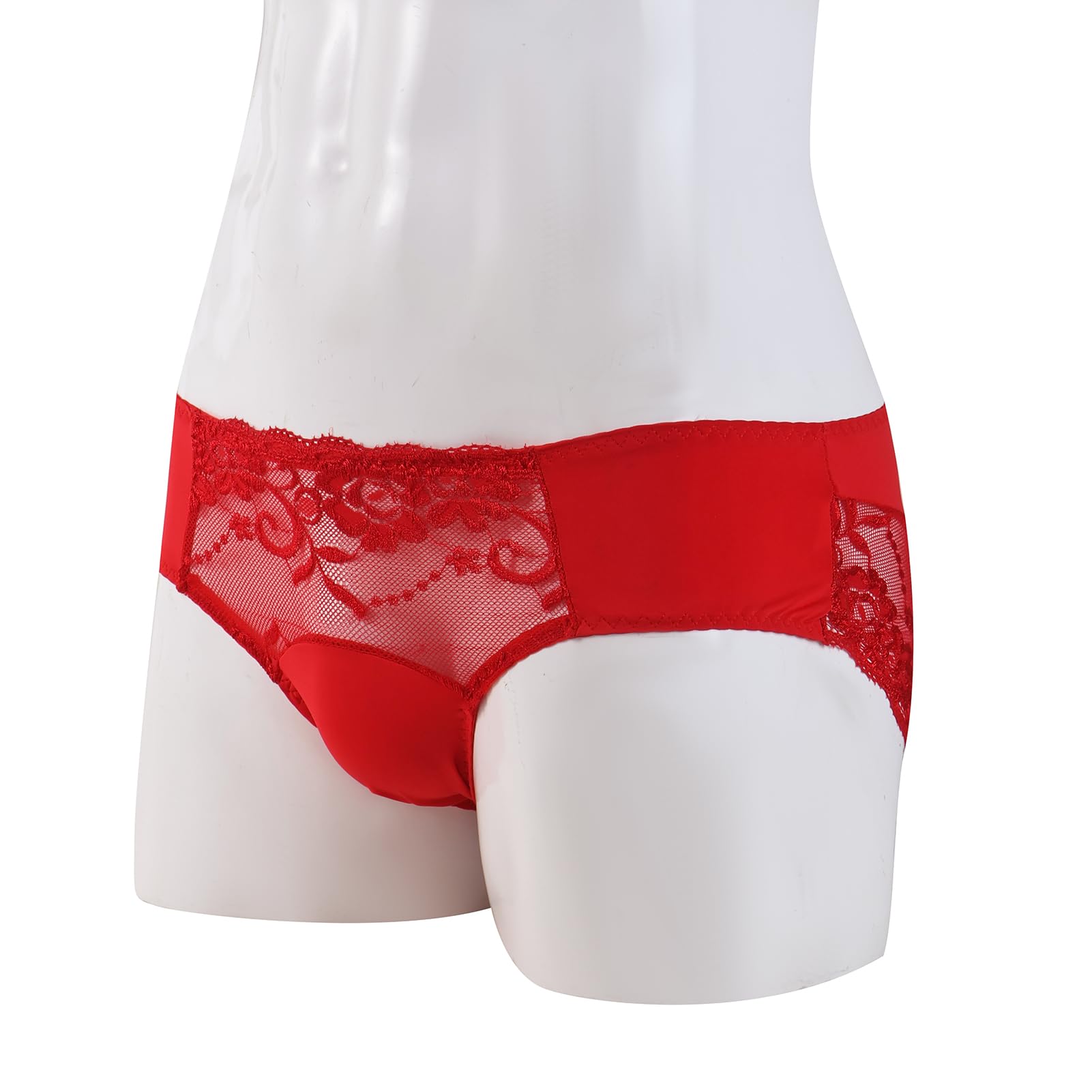 Sexy Lace Underwear for Men - Comfortable G-String & Thong Lingerie - Perfect for Date Night, Role Play, and Sensual Moments