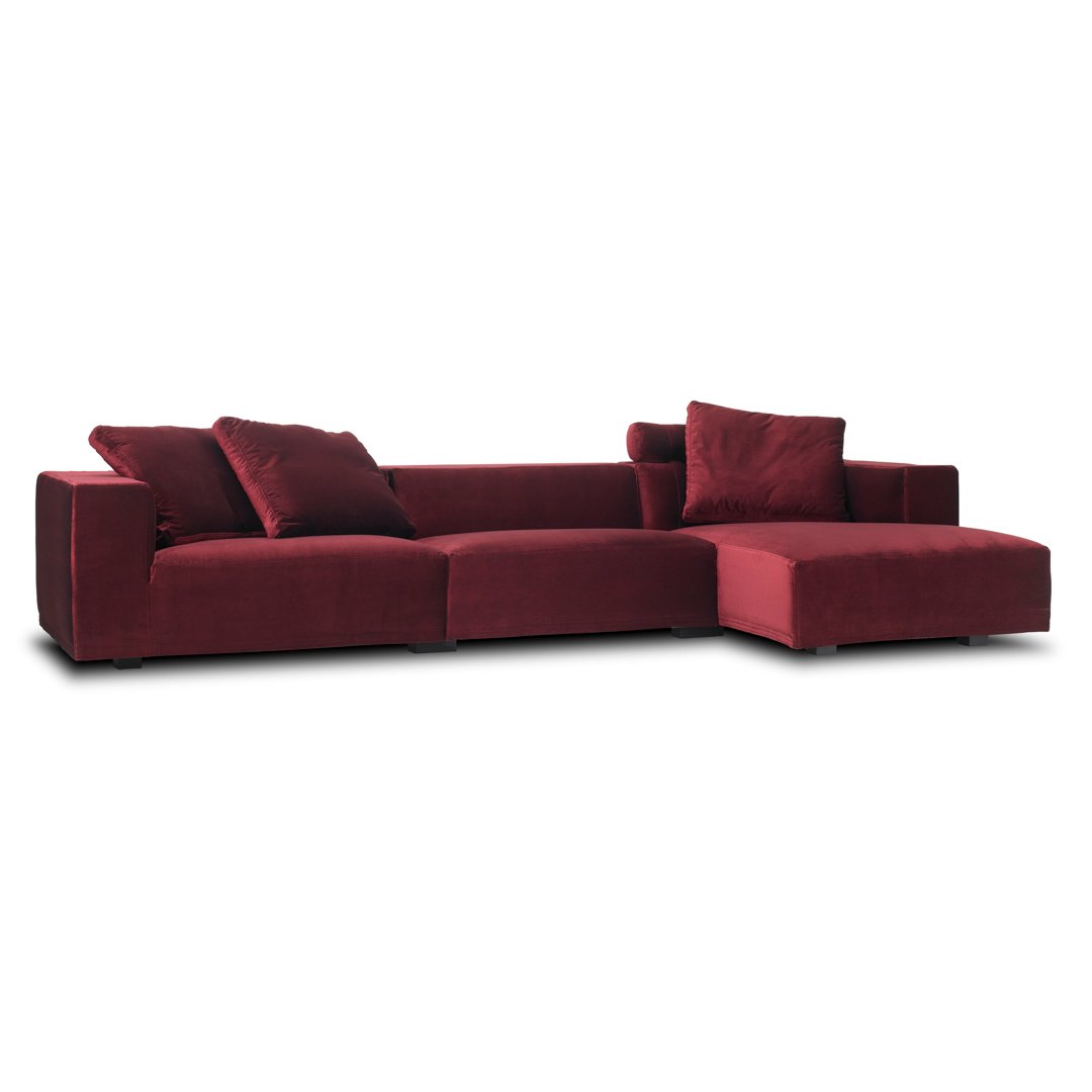 Baseline Sofa Sectional - Modern L-Shaped Couch for Living Room, Family Room & Home Theater | Comfortable & Stylish Furniture