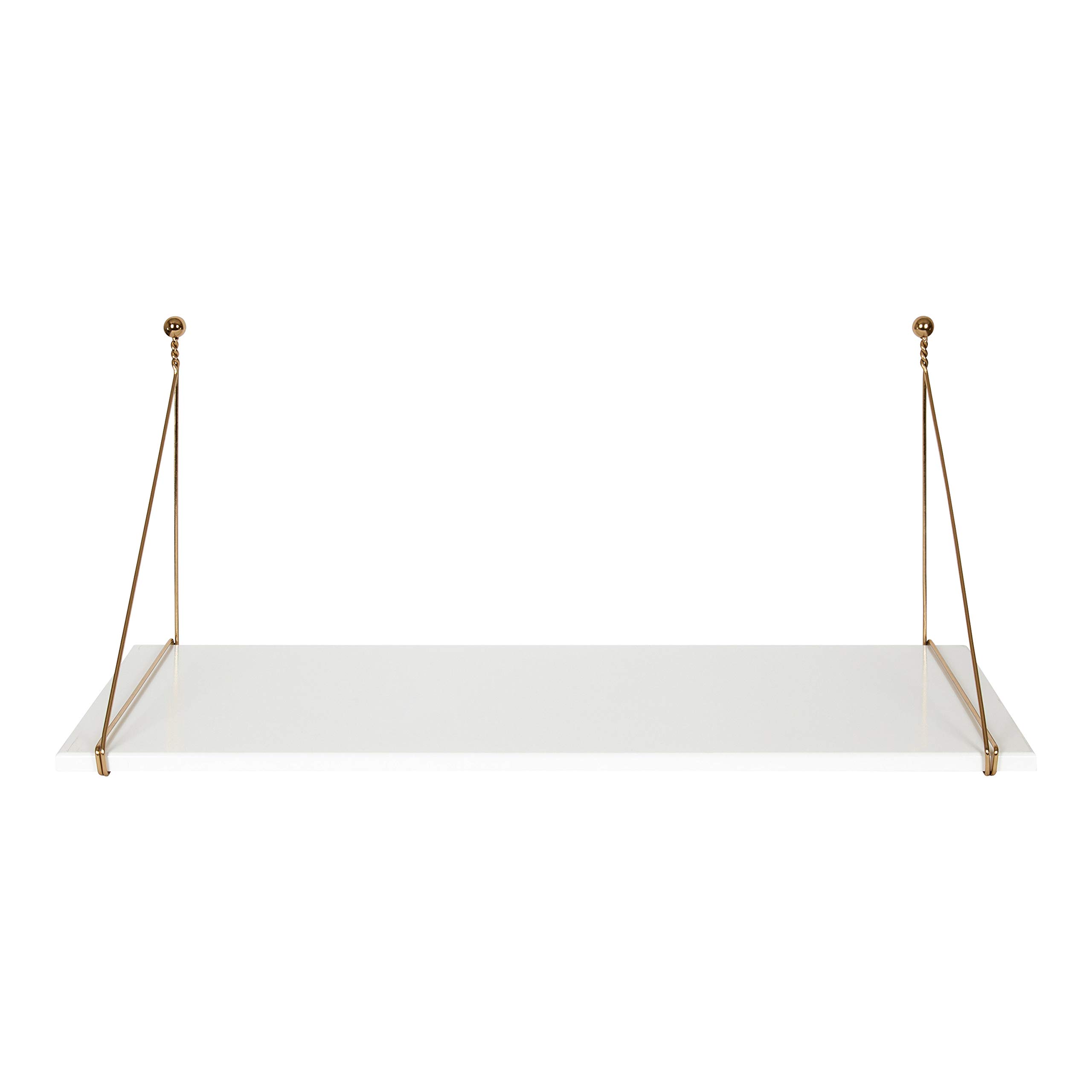 Kate & Laurel Vista Modern Floating Desk - 38