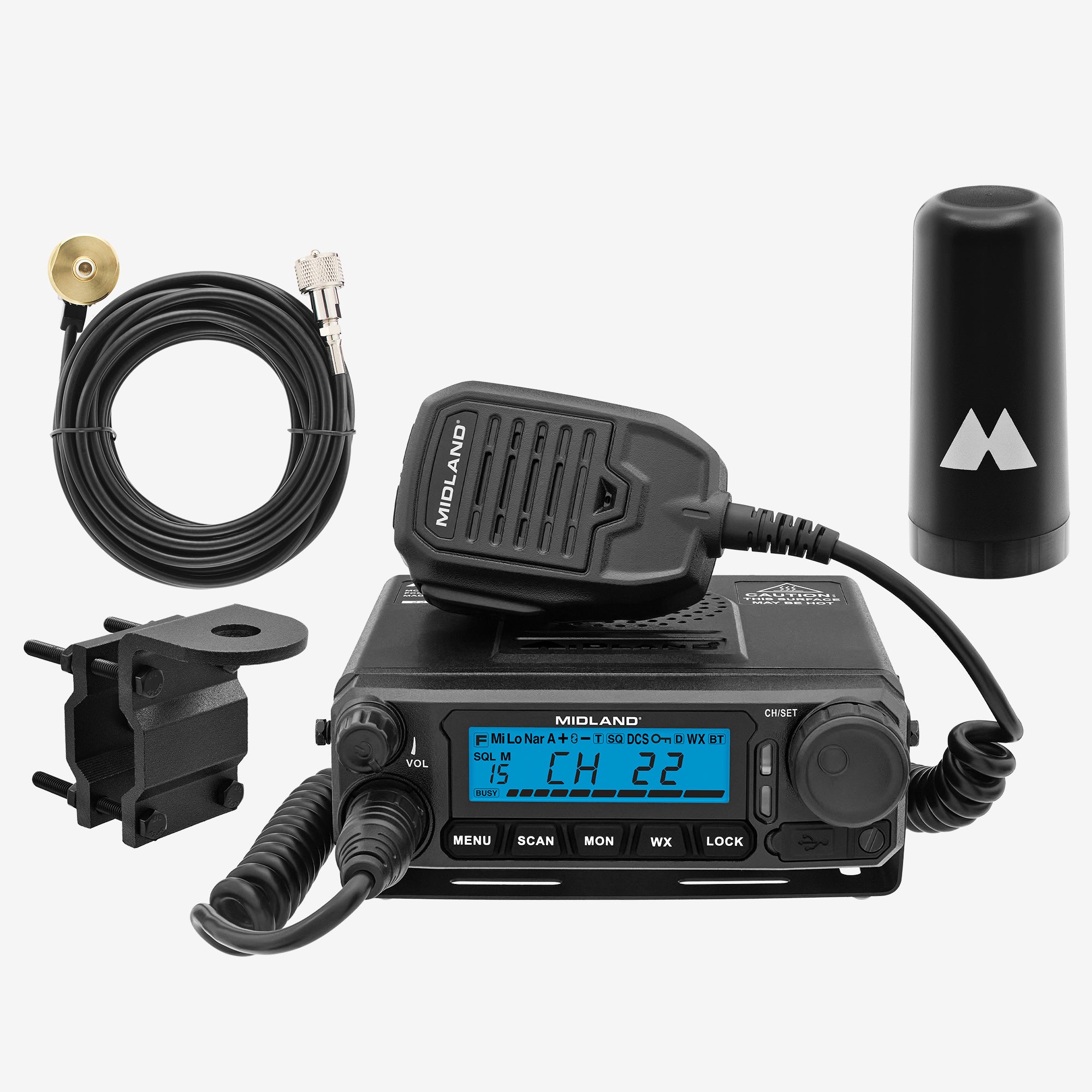 MicroMobile® 50 Watt GMRS Two-Way Radio Bundle MXT500AGVP3 - Long Range Communication for Farming, Hunting & Outdoor Adventures