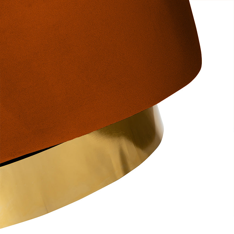 Agata Velvet Swivel Barrel Armchair - Modern Velvet Accent Chair with 360° Rotation for Living Room, Bedroom & Office