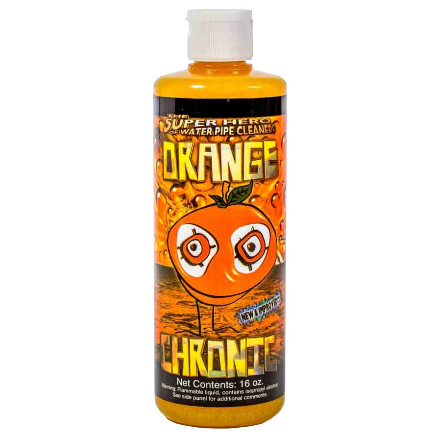 Orange Chronic Super Hero 16Oz Energy Drink - Boost Focus & Performance - Perfect for Gamers, Athletes & Late-Night Study Sessions