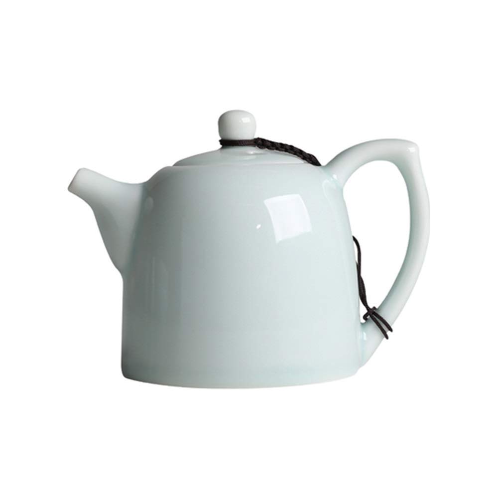 Premium Celadon Teapot - 250ml Heat-Resistant Ceramic Teapot for Loose Leaf & Tea Bags | Elegant Green Teaware | Perfect for Afternoon Tea, Office Use & Gift Giving