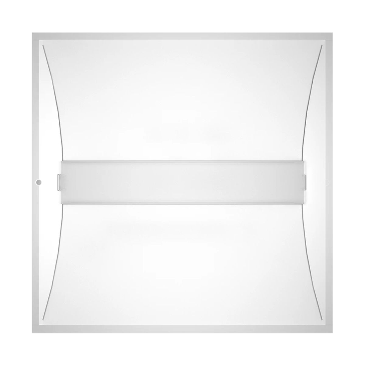 2x2 LED Troffer Light Fixture - 4500 Lumens, 39W, 3500K/4000K Color Temperature, 120V/277V with Battery Backup - Perfect for Office, Warehouse, and Commercial Lighting
