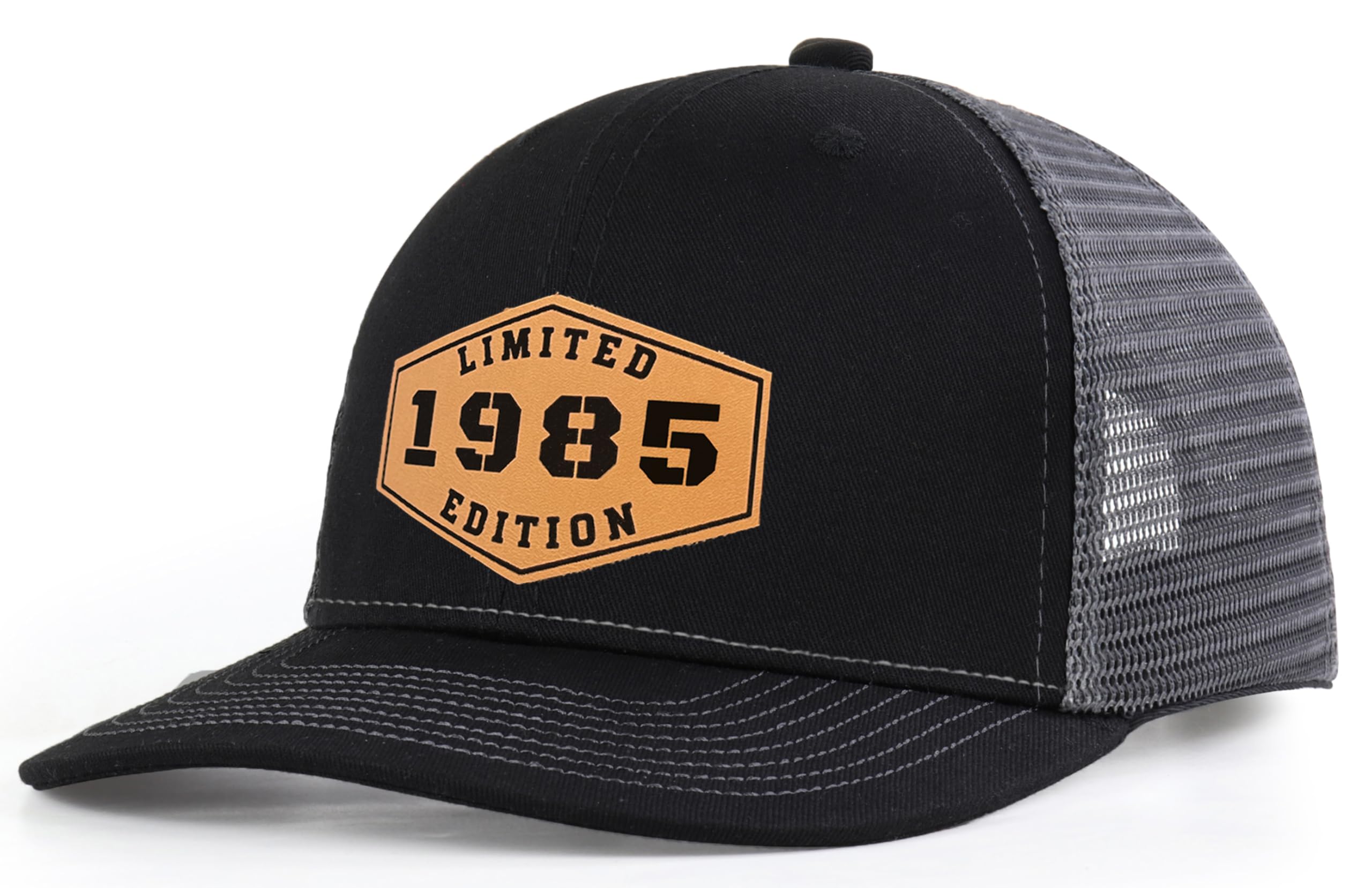 40th Birthday Gifts for Men & Women - Vintage 1985 Trucker Hat (Black) - Perfect 40 Year Old Birthday Decorations & Party Supplies