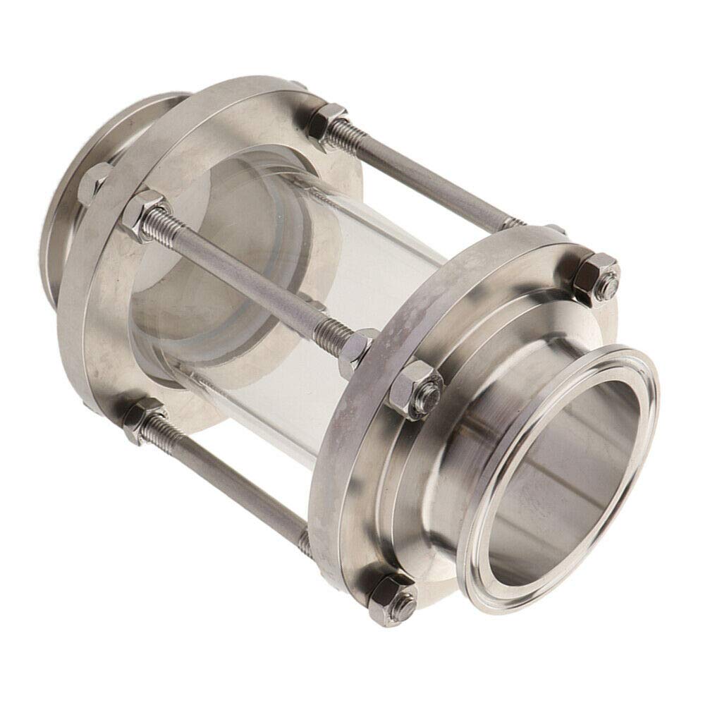 Sanitary Stainless Steel Tri Clamp Sight Glass for Pipe Fittings - 77.5mm (3.05