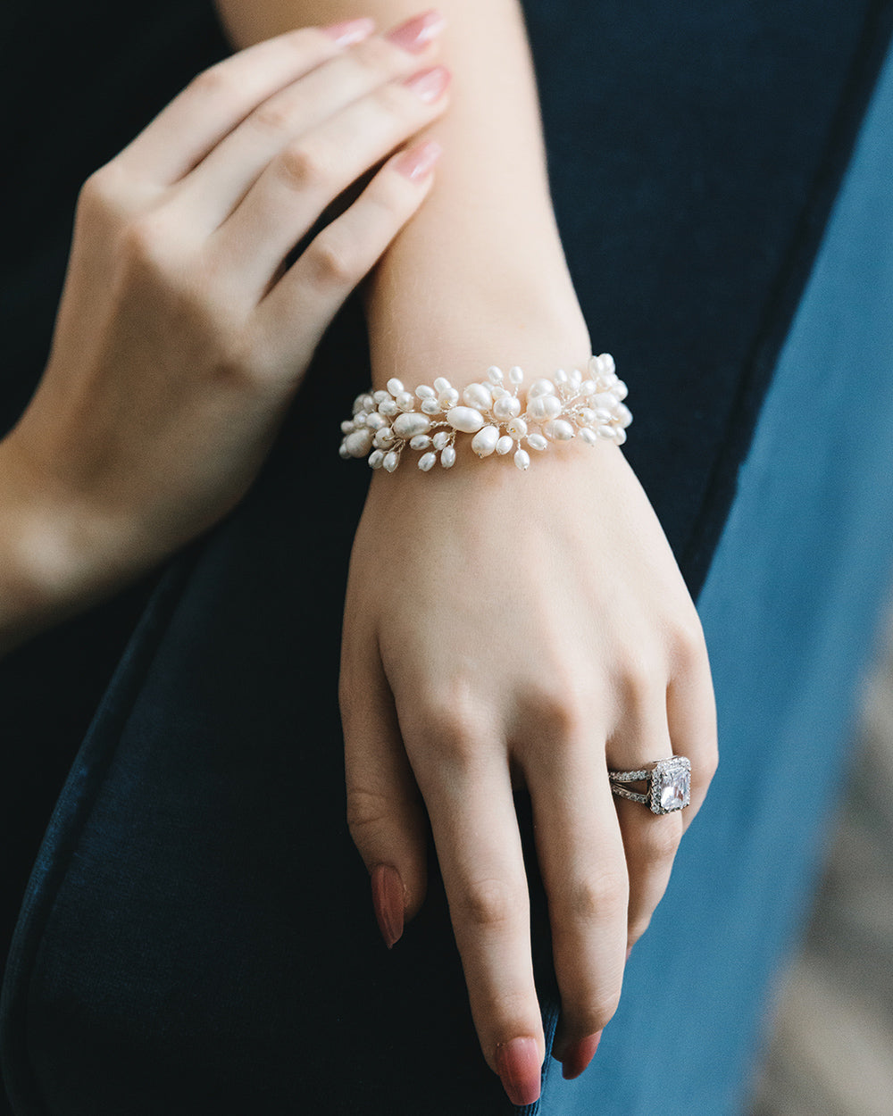 Elegant Freshwater Pearl Bracelet for Women - Genuine Handmade Jewelry Gift for Birthday, Anniversary & Wedding | Perfect for Daily Wear & Special Occasions
